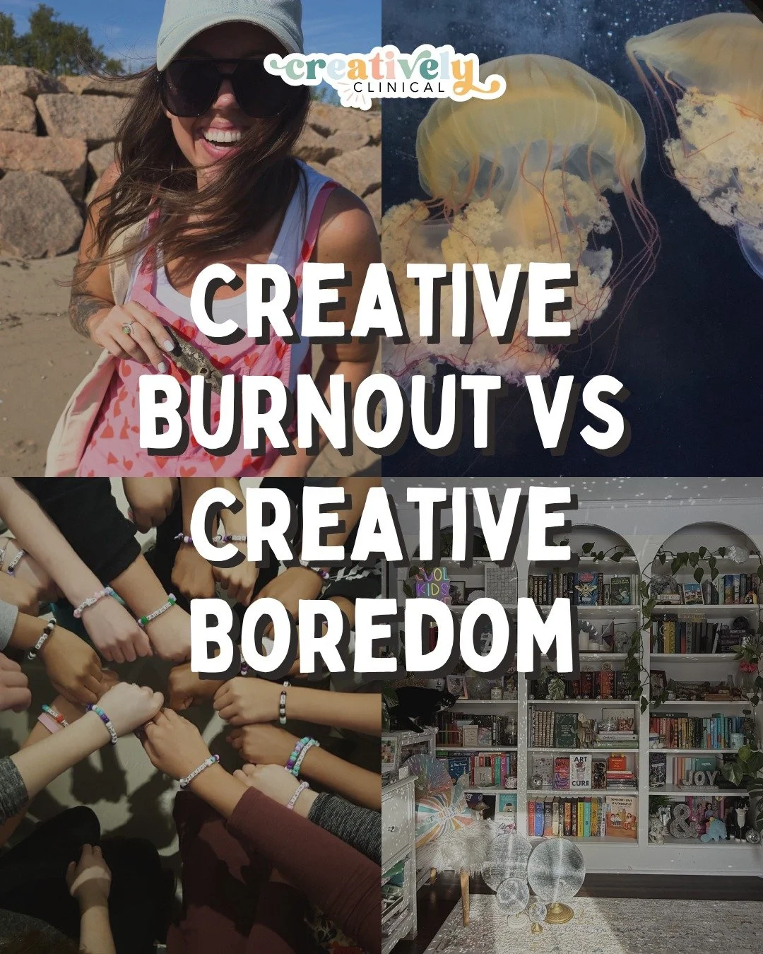 Creative burnout and creative boredom can feel similar on the surface, but they require very different responses.

Burnout is your nervous system asking for rest and relief from pressure. Boredom is your mind asking for novelty and stimulation.

When