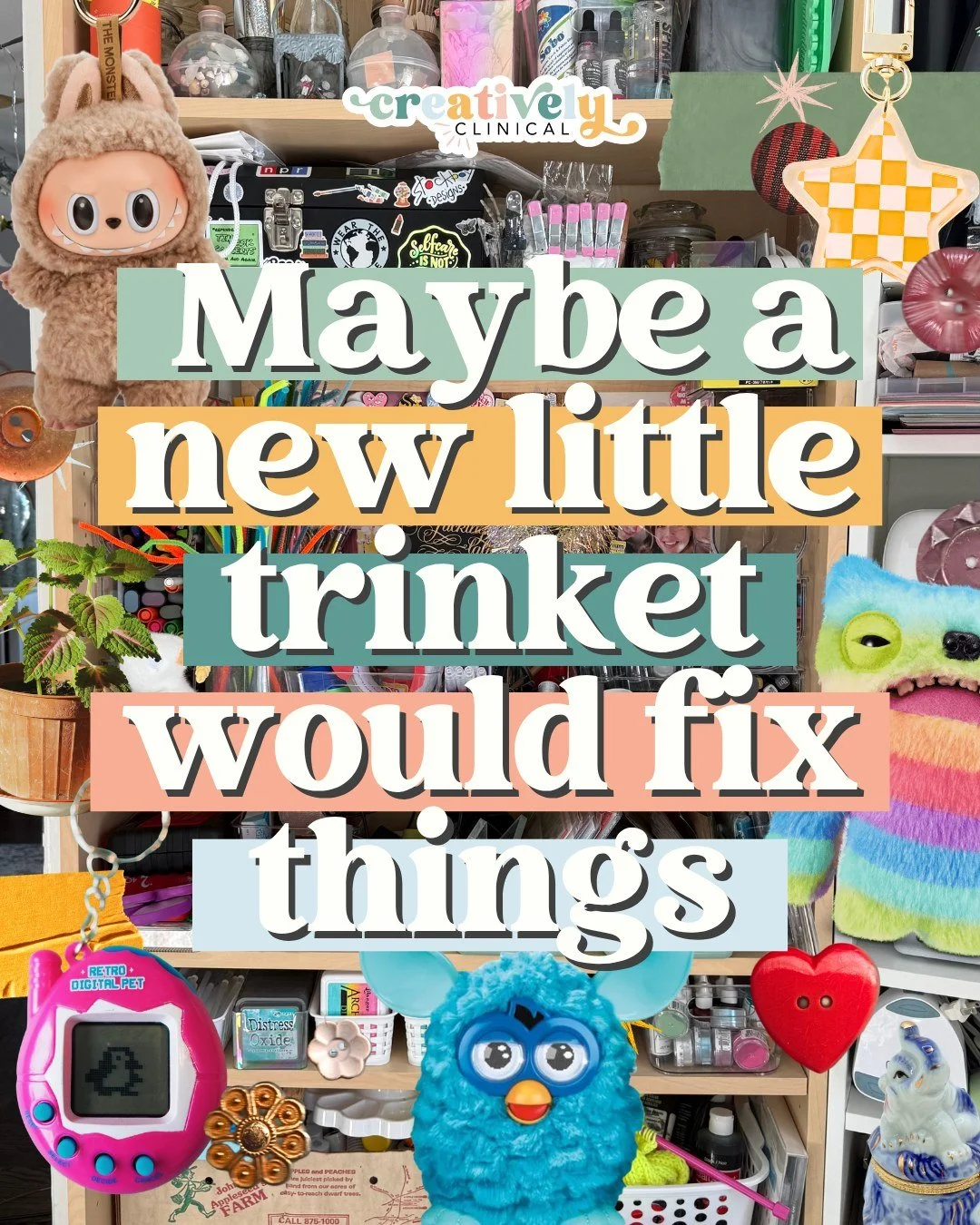Trinkets aren&rsquo;t just &ldquo;things&rdquo; they&rsquo;re invitations to play, to notice, and to create!

Small, tactile objects can bring a sense of comfort, grounding, and joy. From a sensory perspective, engaging with textures, colors, and tin