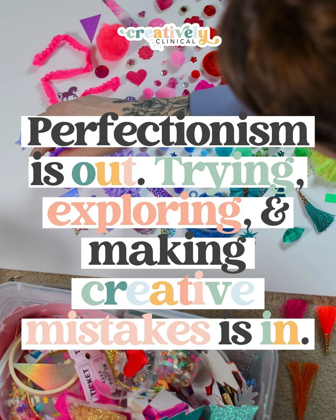 Perfectionism often convinces you that your work needs to be flawless before it is worthy. But waiting for something to be perfect creates hesitation, overthinking, and avoidance.

Exploration, on the other hand, keeps creativity moving. It allows yo