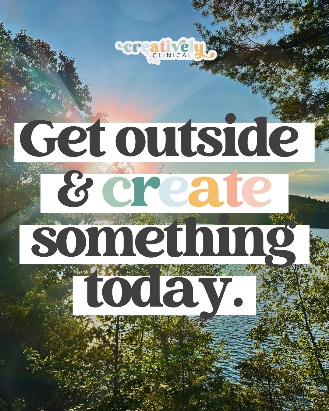 Creativity and nature both help regulate the nervous system, which is why combining the two can feel especially grounding. When you step outside, your senses wake up. You notice texture, movement, color, sound, and light in a way that screens cannot 
