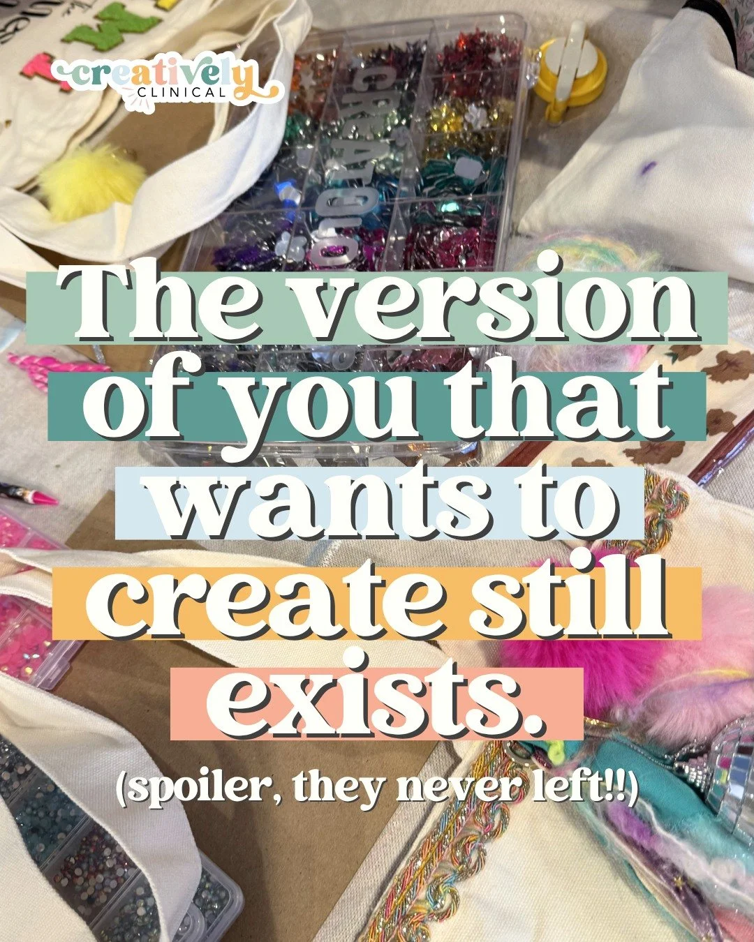 The version who stayed up too late making things just because it felt exciting, who collected little scraps &ldquo;just in case.&rdquo;, who felt inspired by colors, textures, stories, songs, and tiny details most people overlooked&hellip;they&rsquo;