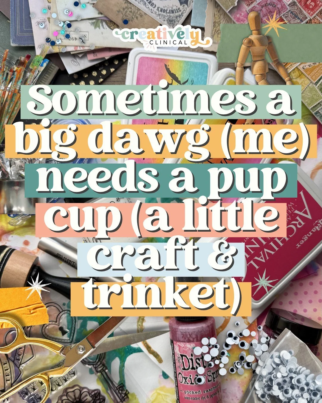 We often think self-care has to be profound to be effective. In reality, some of the most restorative moments come from small acts of delight.

Sometimes healing looks like deep reflection and other times it looks like bedazzling with rhinestones sim