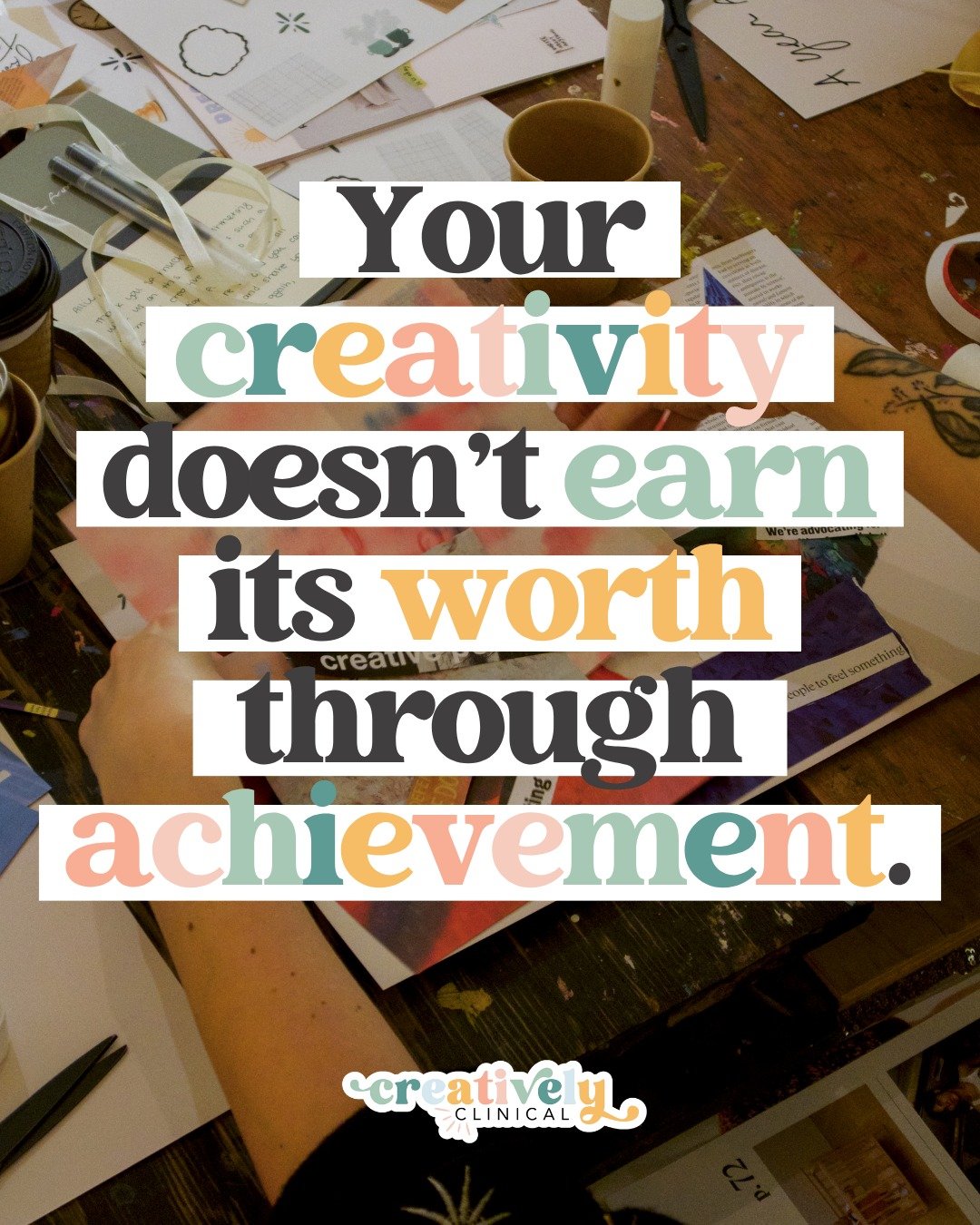 When was the last time you crafted without expectation?

Not for social media, a side hustle, to get better, or because you needed a finished product. Just because it sounded fun.

Many creatives unknowingly carry the weight of performance into every