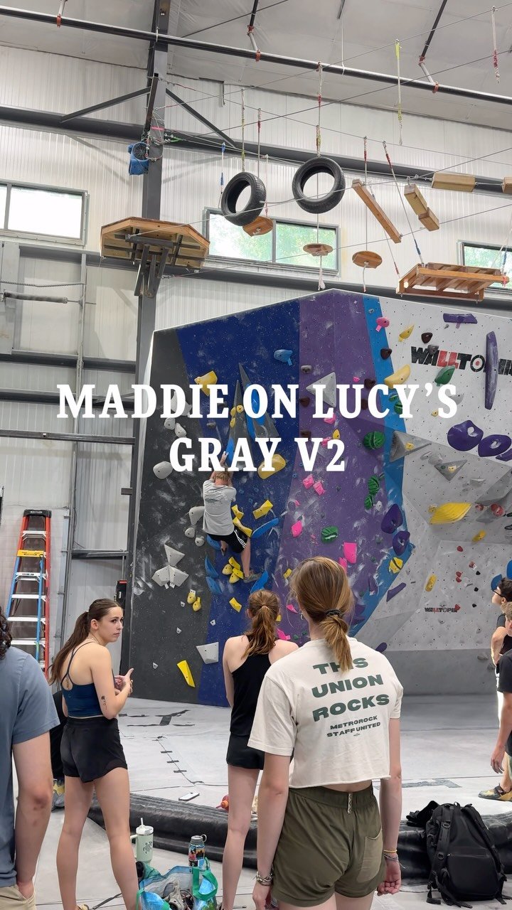 This week, our routesetters have reset our Garage Wall! Come on in for some awesome movement on overhang 💪👊