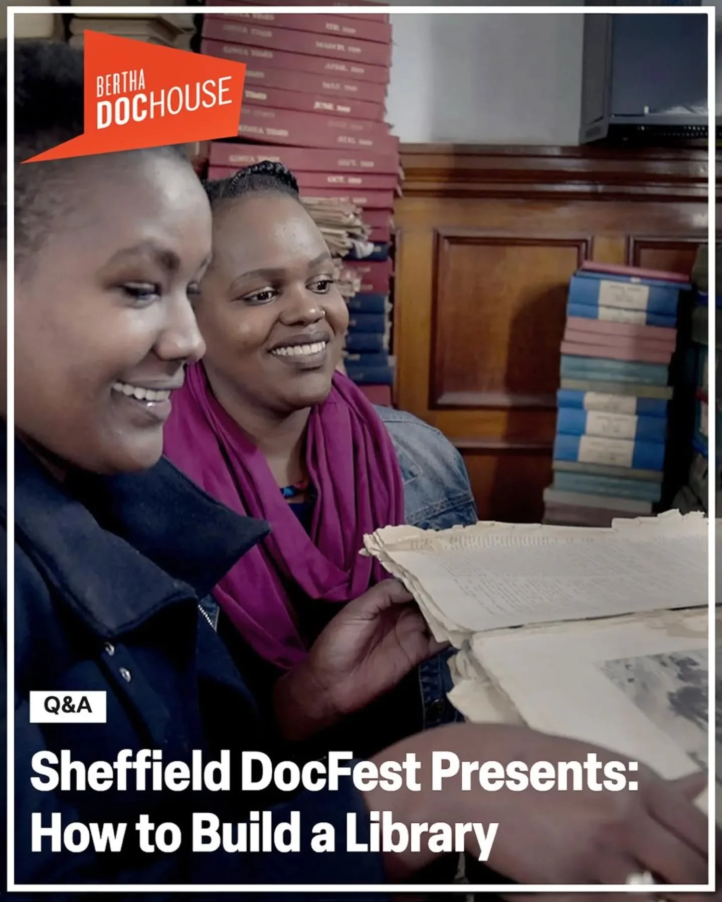 🇬🇧 London, we&rsquo;re coming your way!

How To Build A Library screens at Bertha Doc House this Monday, 27th October at 6:20 PM, followed by a virtual Q&amp;A with filmmakers @maialekow and @christopher.m.king

Presented in collaboration with @she