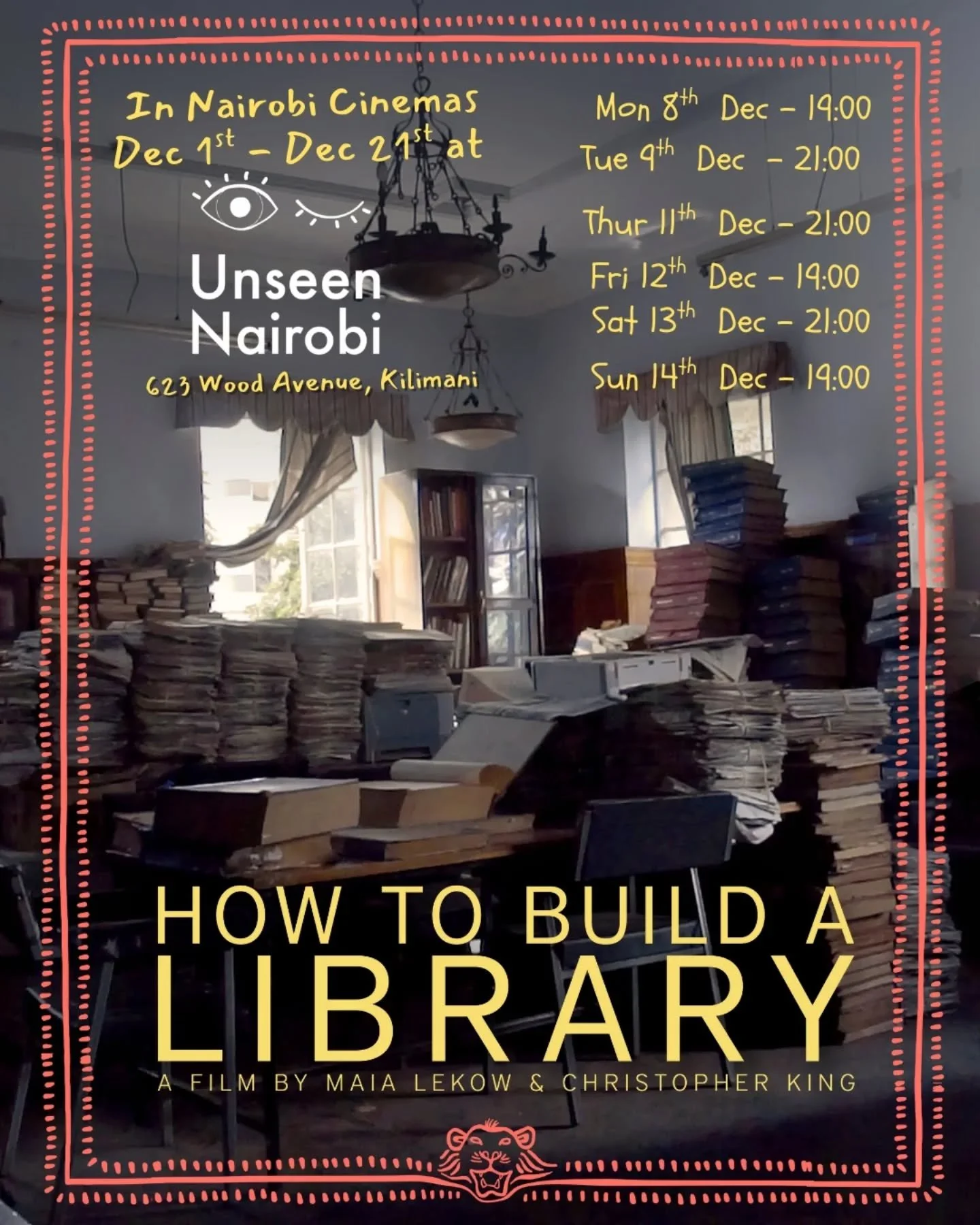 Fresh week, fresh Unseen screenings!

Here&rsquo;s what this week looks like:
🍿 Mon 8 Dec &ndash; 19:00
🍿 Tue 9 Dec &ndash; 21:00
🍿 Thu 11 Dec &ndash; 21:00
🍿 Fri 12 Dec &ndash; 19:00
🍿 Sat 13 Dec &ndash; 21:00
🍿 Sun 14 Dec &ndash; 19:00

The @