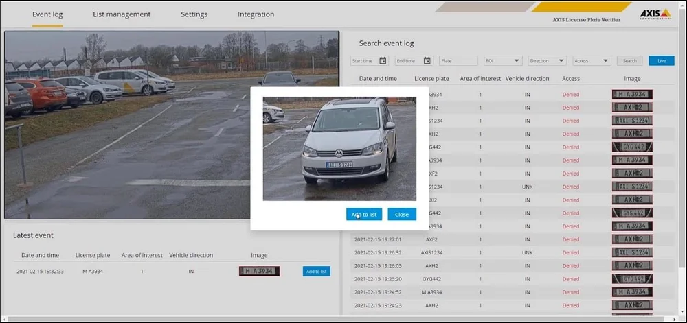 Versatech Systems — Parking Gate Control