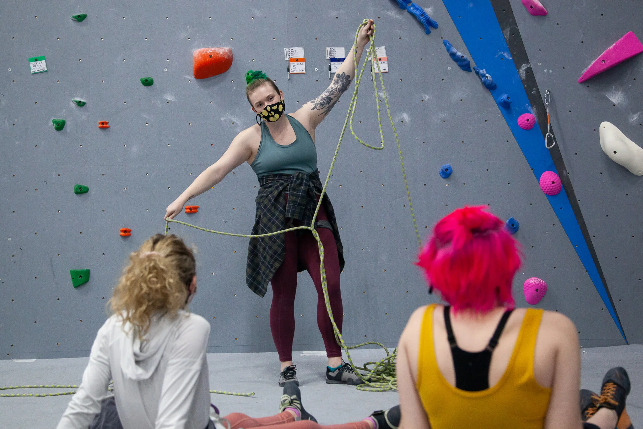 Climbing Instruction & Classes — MetroRock Littleton