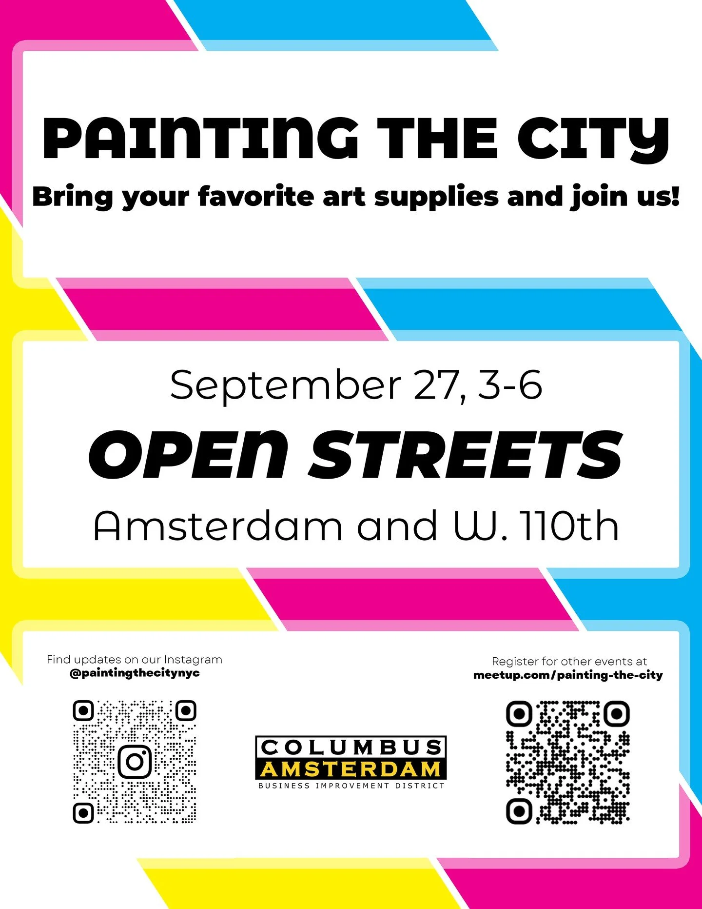 Join fellow artists for a plein air painting session on Amsterdam Ave this Saturday, September 27! Bring your favorite art supplies and meet at 110th and Amsterdam Ave from 3-6 PM.
-
-
-
#upperwestside&nbsp;#uws&nbsp;#openstreetsnyc&nbsp;#openstreets