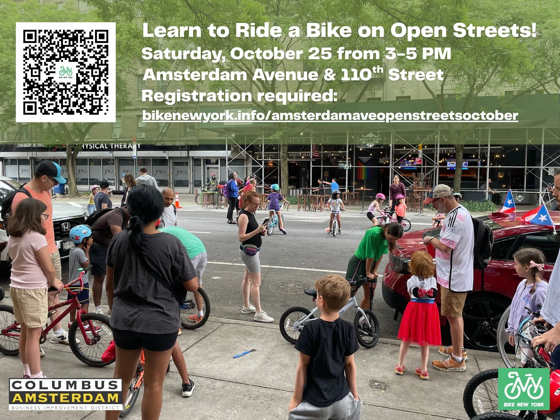 @bikenewyork returns to Open Streets this Saturday for another Learn to Ride class. Register at bikenewyork.info/amsterdamaveopenstreetsoctober
-
-
-
#upperwestside&nbsp;#uws&nbsp;#openstreetsnyc&nbsp;#openstreets&nbsp;#nyc&nbsp;#cabidnyc&nbsp;#colum