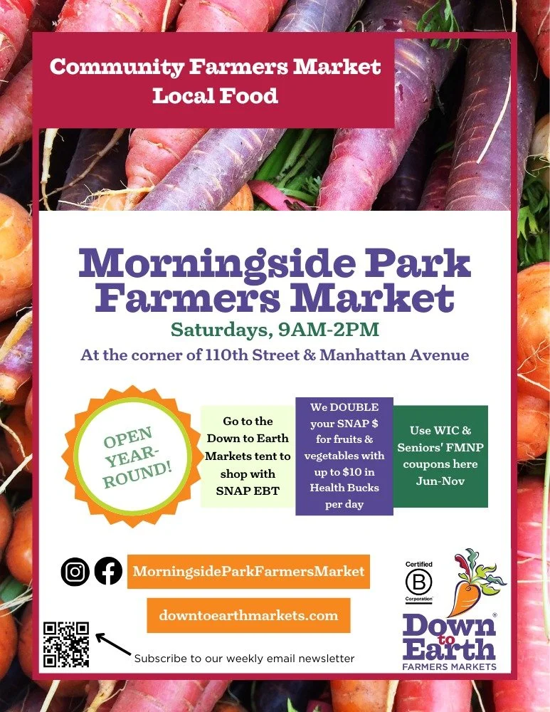 Reminder that the Morningside Park Farmers Market runs year-round, with regular hours all the way through the winter season! 
-
-
-
#upperwestside #uws #nyc #cabidnyc #columbusamsterdambid