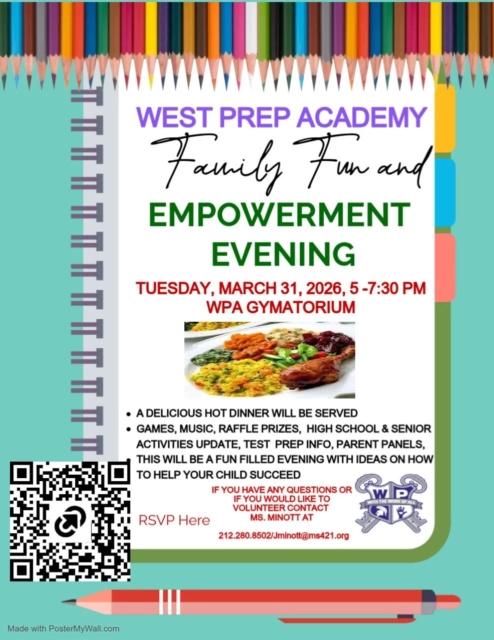 Join @westprepacademynyc for their Family Fun and Empowerment Evening on March 31! Enjoy a free hot dinner, games, music, raffles, and parent workshops with tips for school success and high school readiness.
-
-
-
#upperwestside&nbsp;#uws&nbsp;#nyc&n
