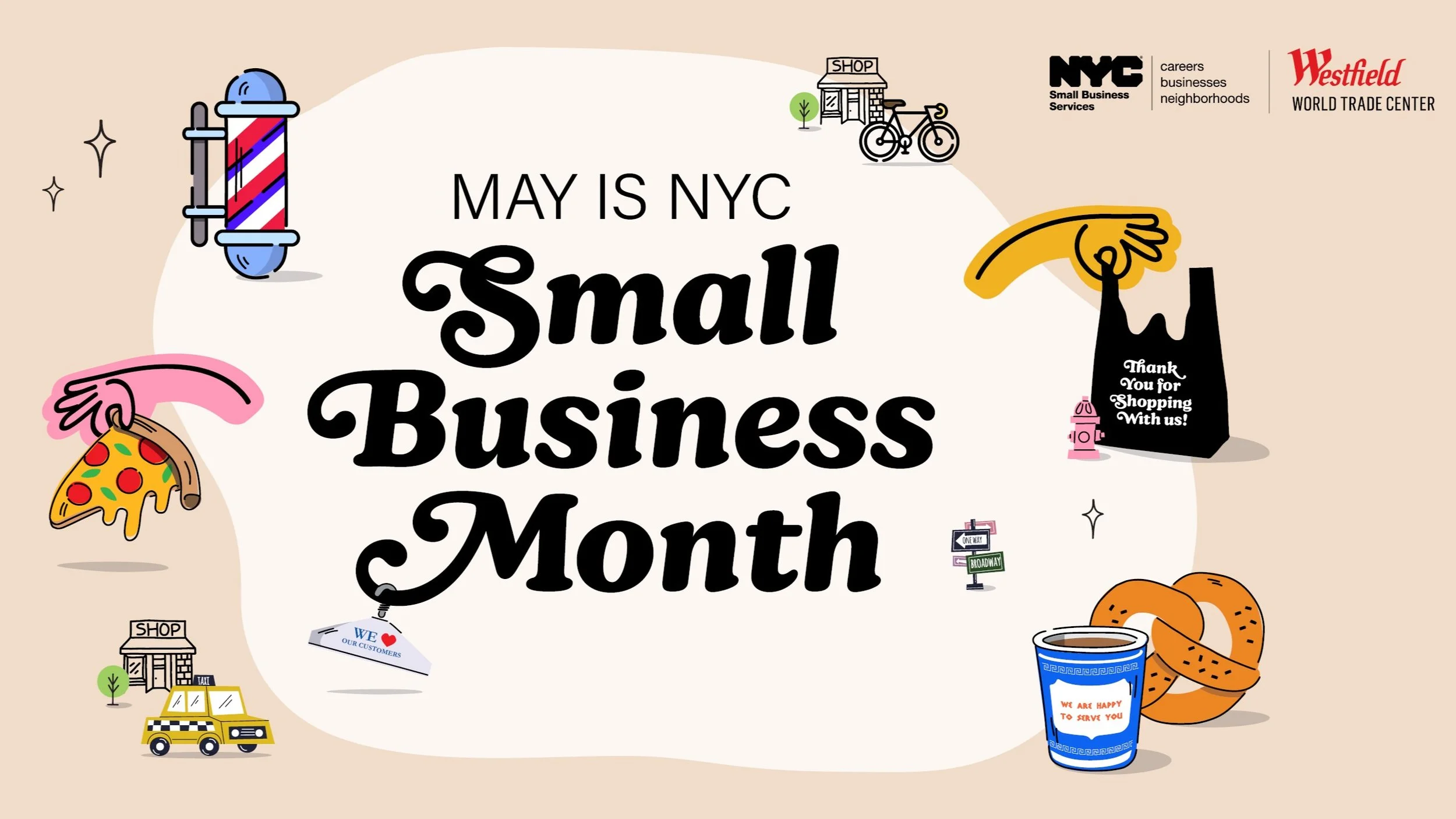 NYC Small Business Services is hosting its annual Small Business Month Expo on 5/28 from 9 to 4 PM at 60 Pine St! Get help funding and growing your business, finding and retaining talent, growing your customer base, accessing legal services, and more