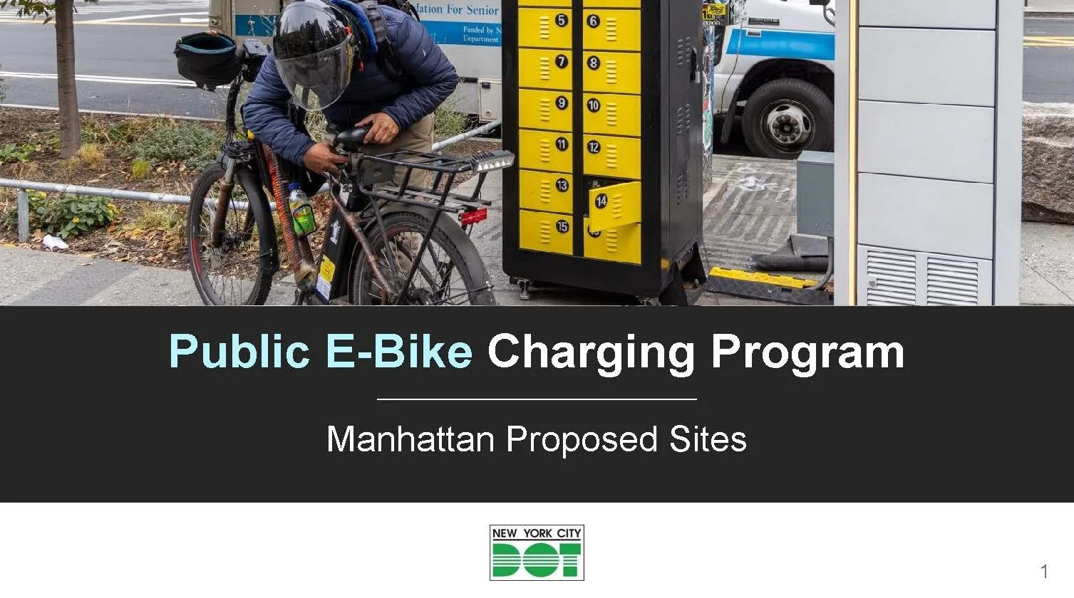 Public E-Bike Charging Program