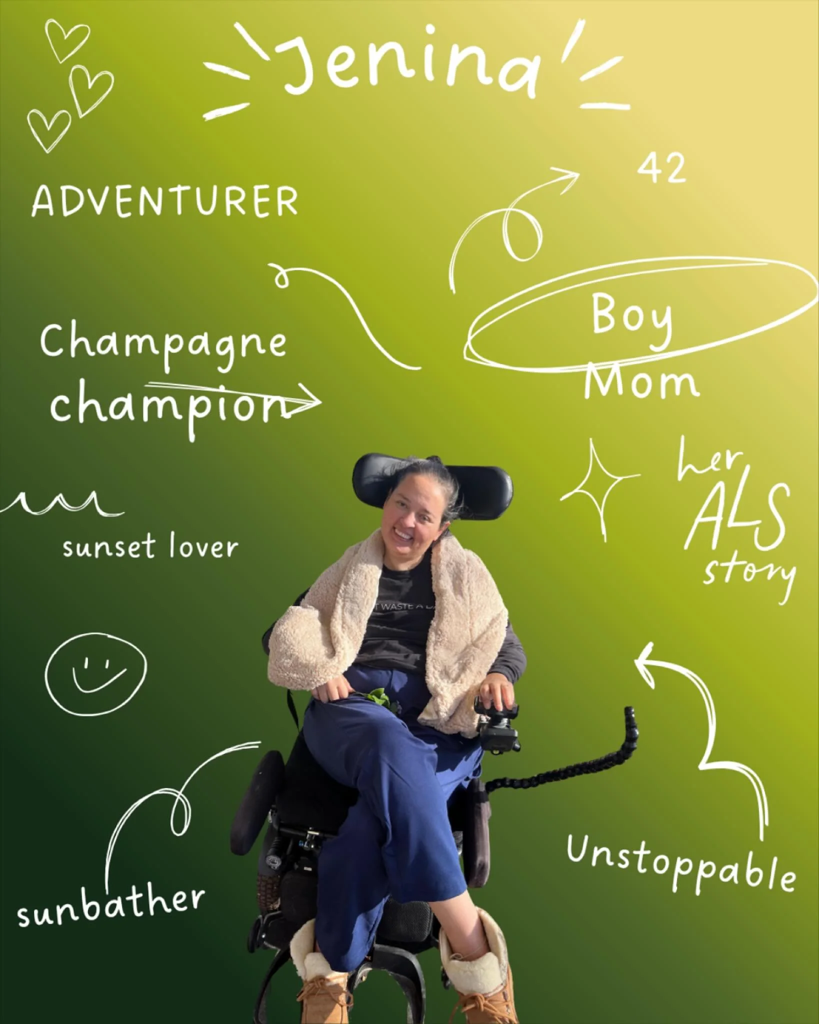 Meet our members!

#ALSAwareness #EndALS #HerALSStory #ALS #LifeWithALS #Accessibility #Disability #MND #MotorNeuroDisease #ALSSucks #MNDAwareness #FuckMND #DisabilityAwarenesss #accessibility #babewithamobilityaid