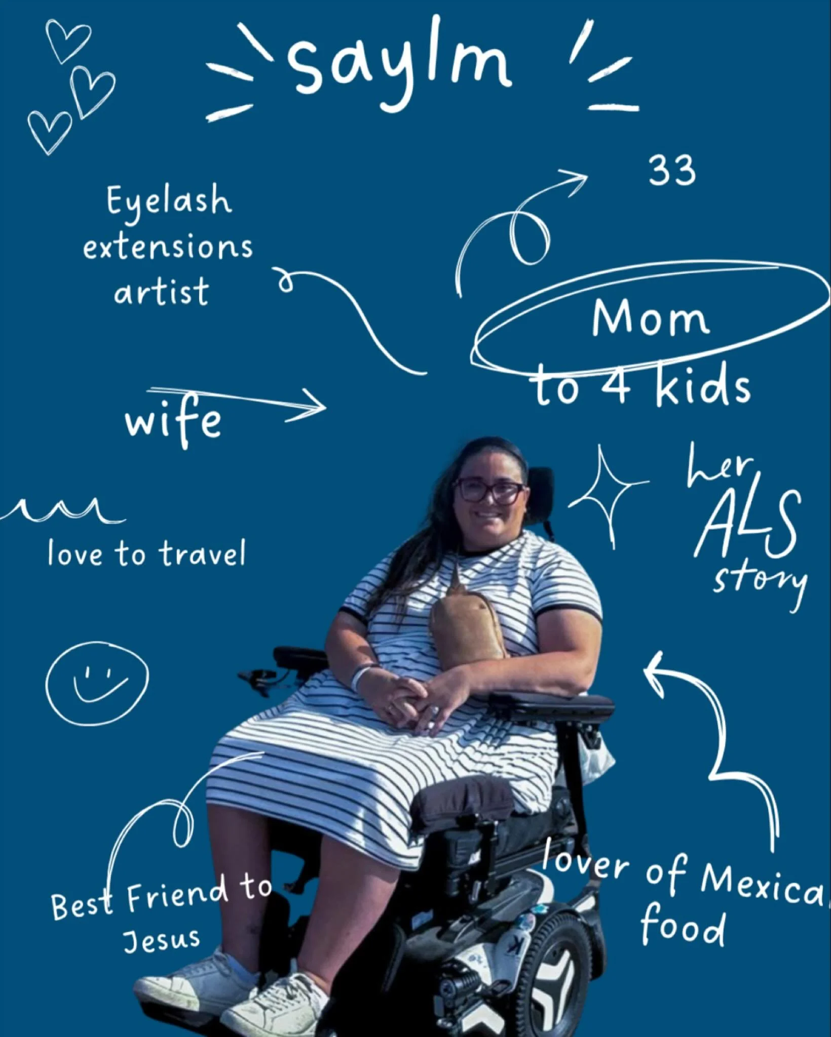 Meet our members!

#ALSAwareness #EndALS #HerALSStory ALS LifeWithALS Accessibility Disability MND MotorNeuroDisease ALSSucks MNDAwareness FuckMND DisabilityAwarenesss accessibility babewithamobilityaid