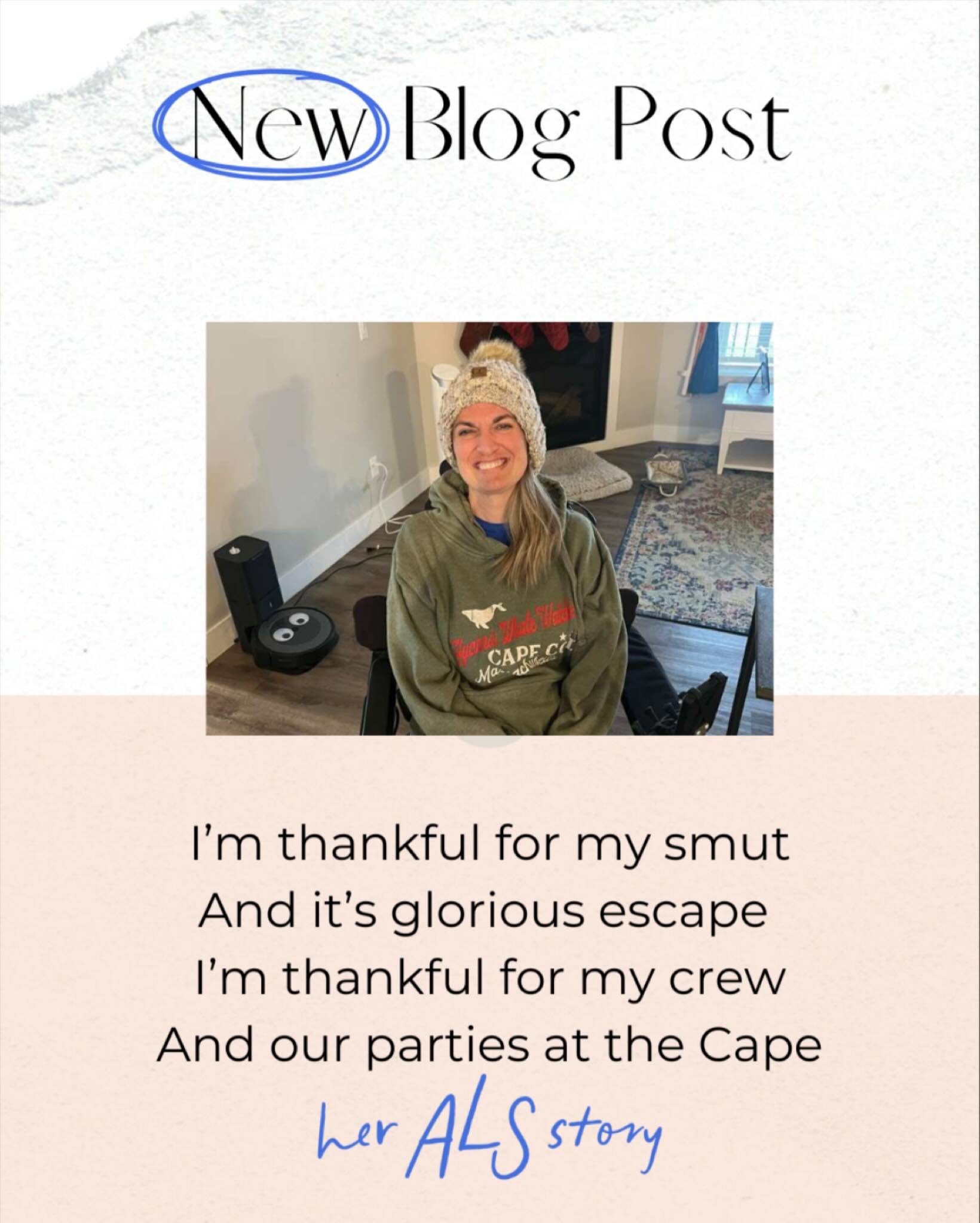 With a new year upon us, @theyseemegrolling reflects on all the things she&rsquo;s grateful for in a witty poem.