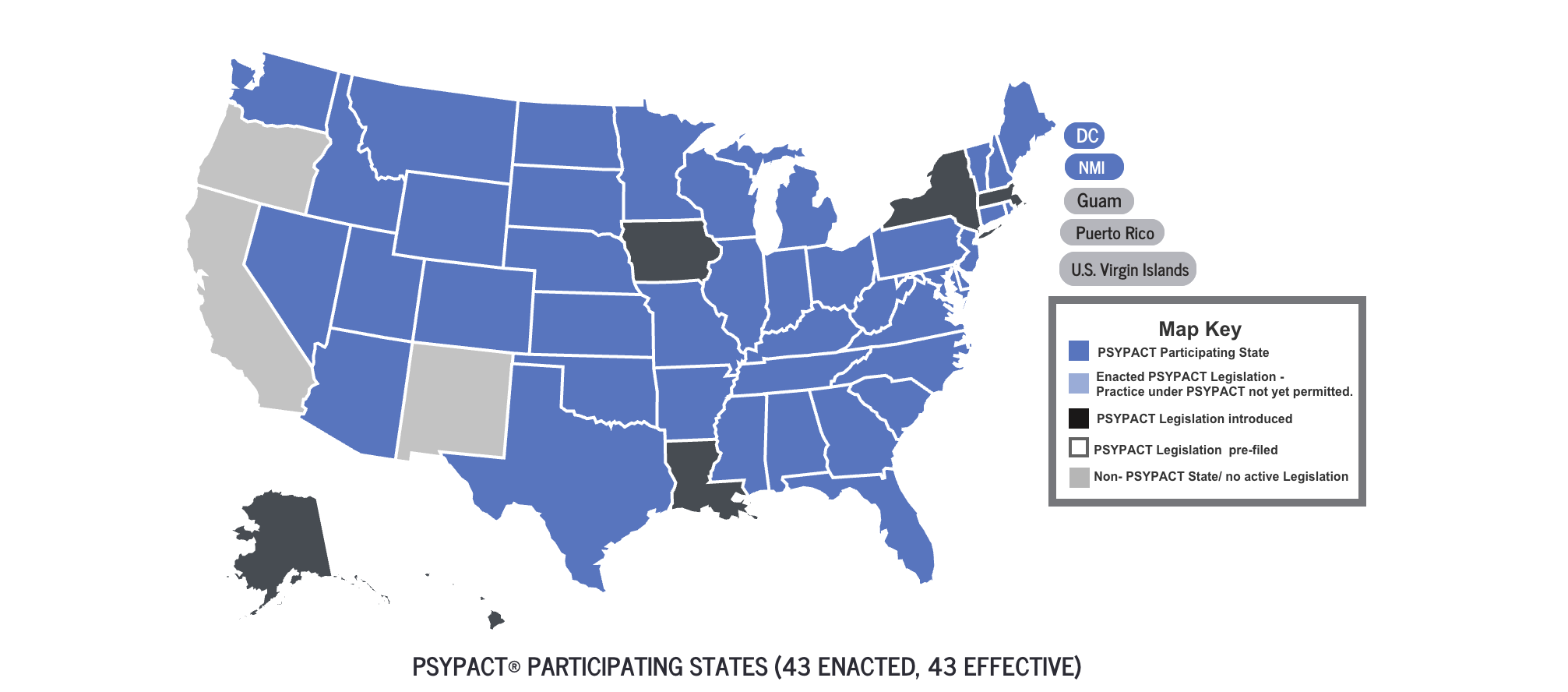 PsyPact states map in 2026