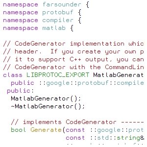Protocol Buffers and FarSounder