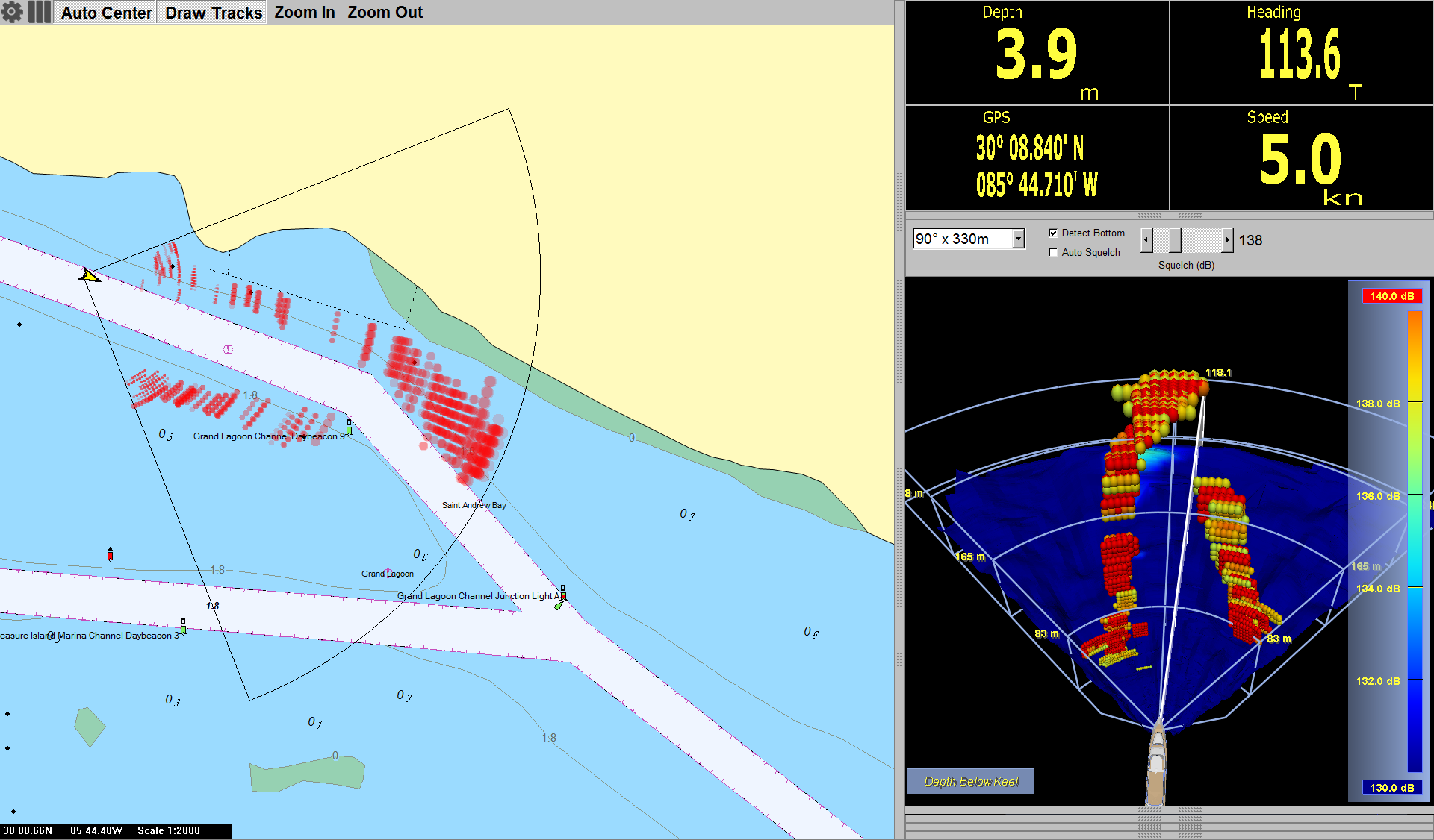 Chart Overlay Makes Collision Avoidance Easier