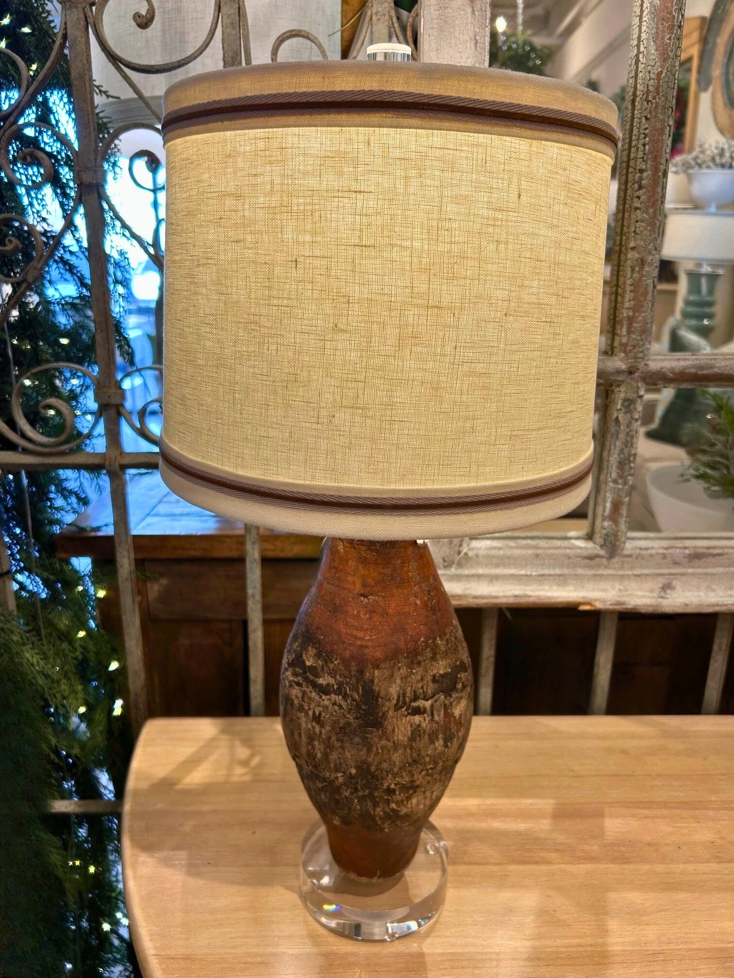 Wooden Game Pin Lamp 
$895 
242193 
Pair Available