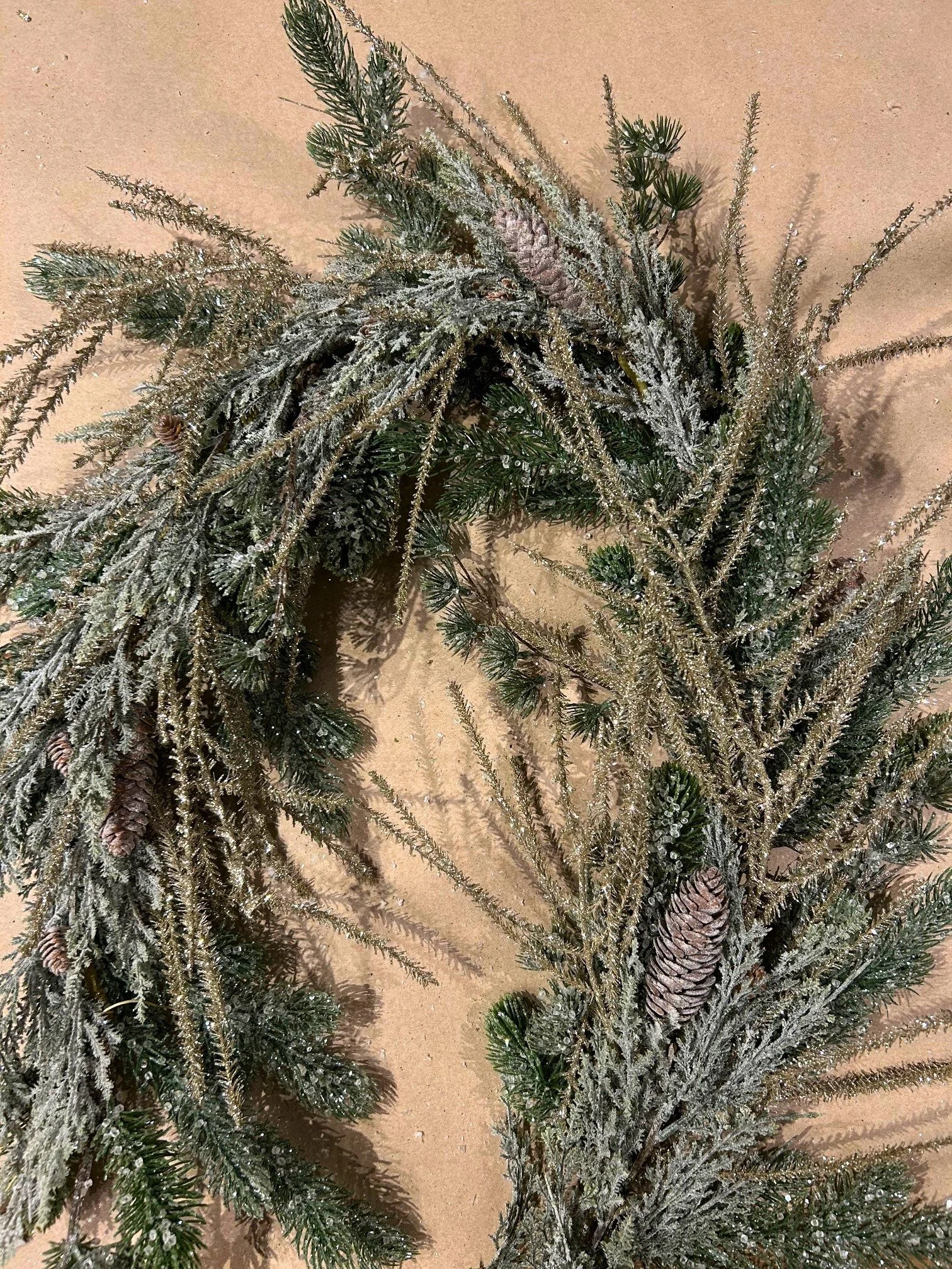 6' Snowy pine garland
$174
Pair available