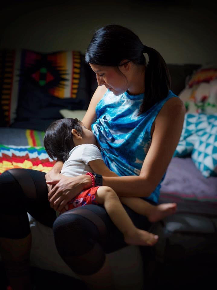 Jasha Lyons Echo-Hawk, intertribal founder of Indigenous Milk Medicine Week