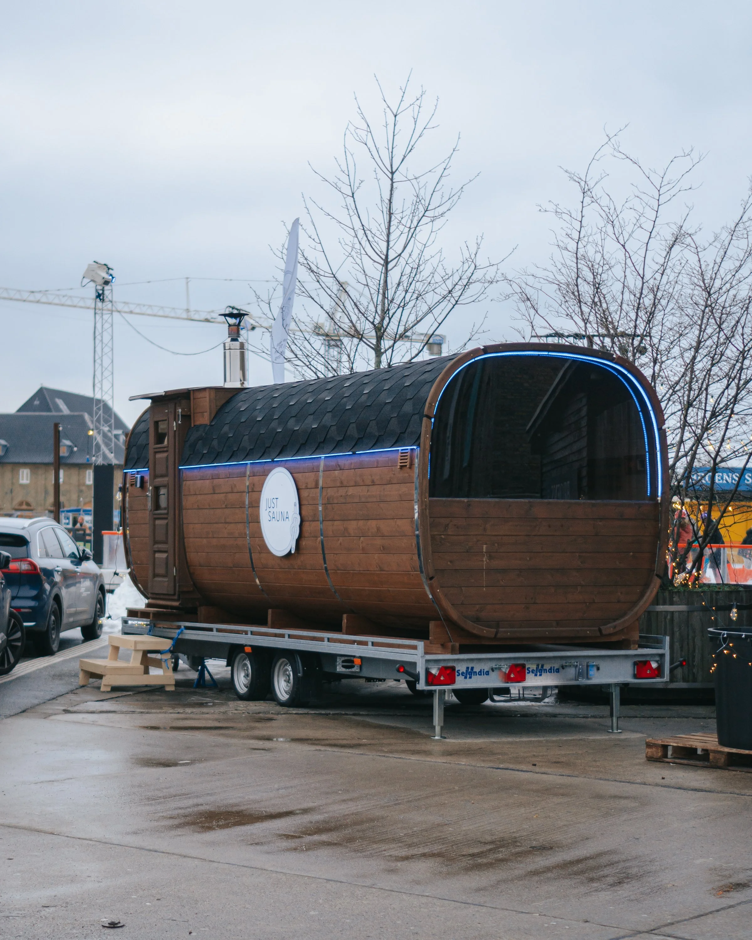 Booking Just Sauna Mobile — JUST SAUNA