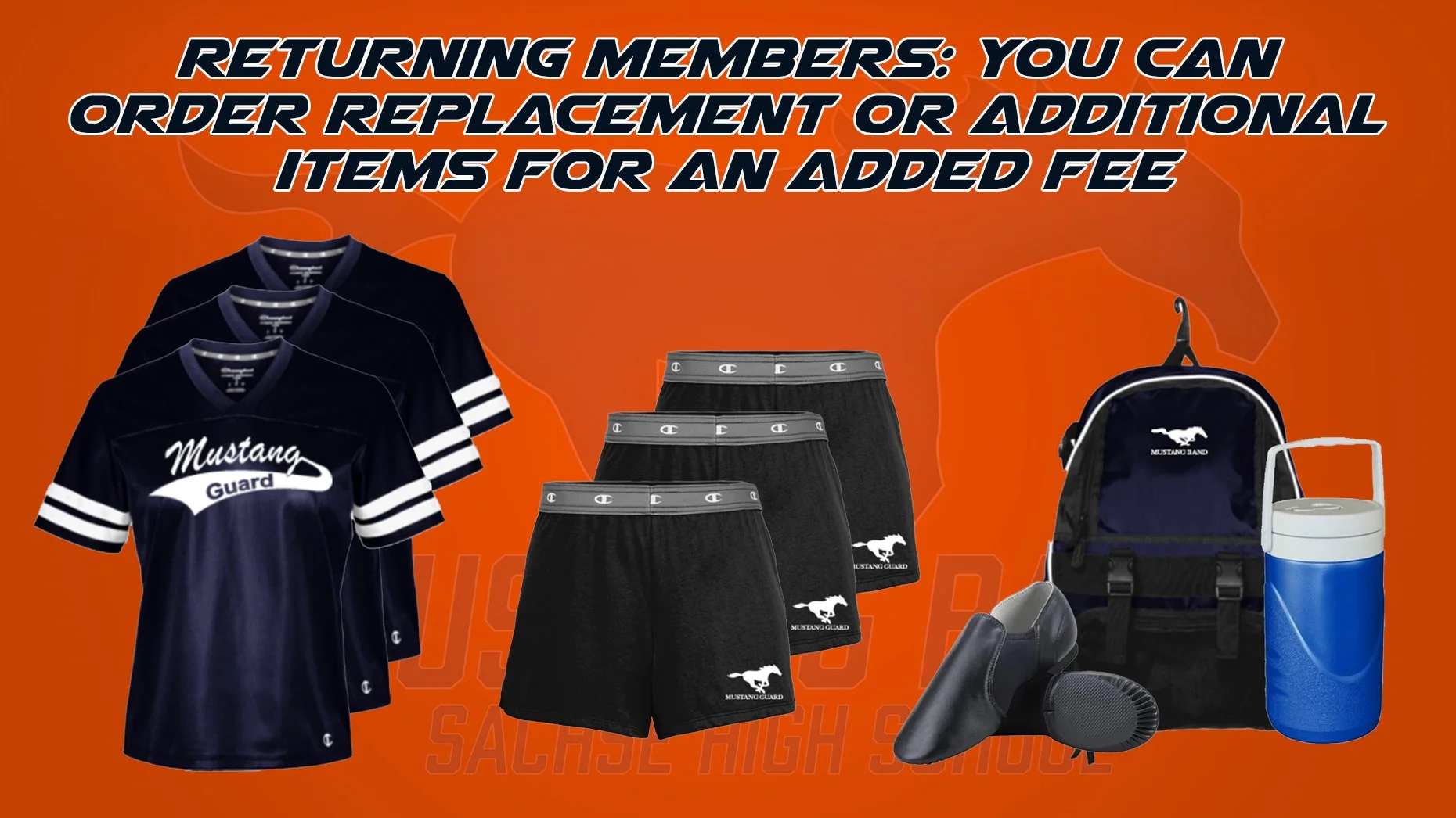 Registration – Return Guard — Sachse HS Mustang Band