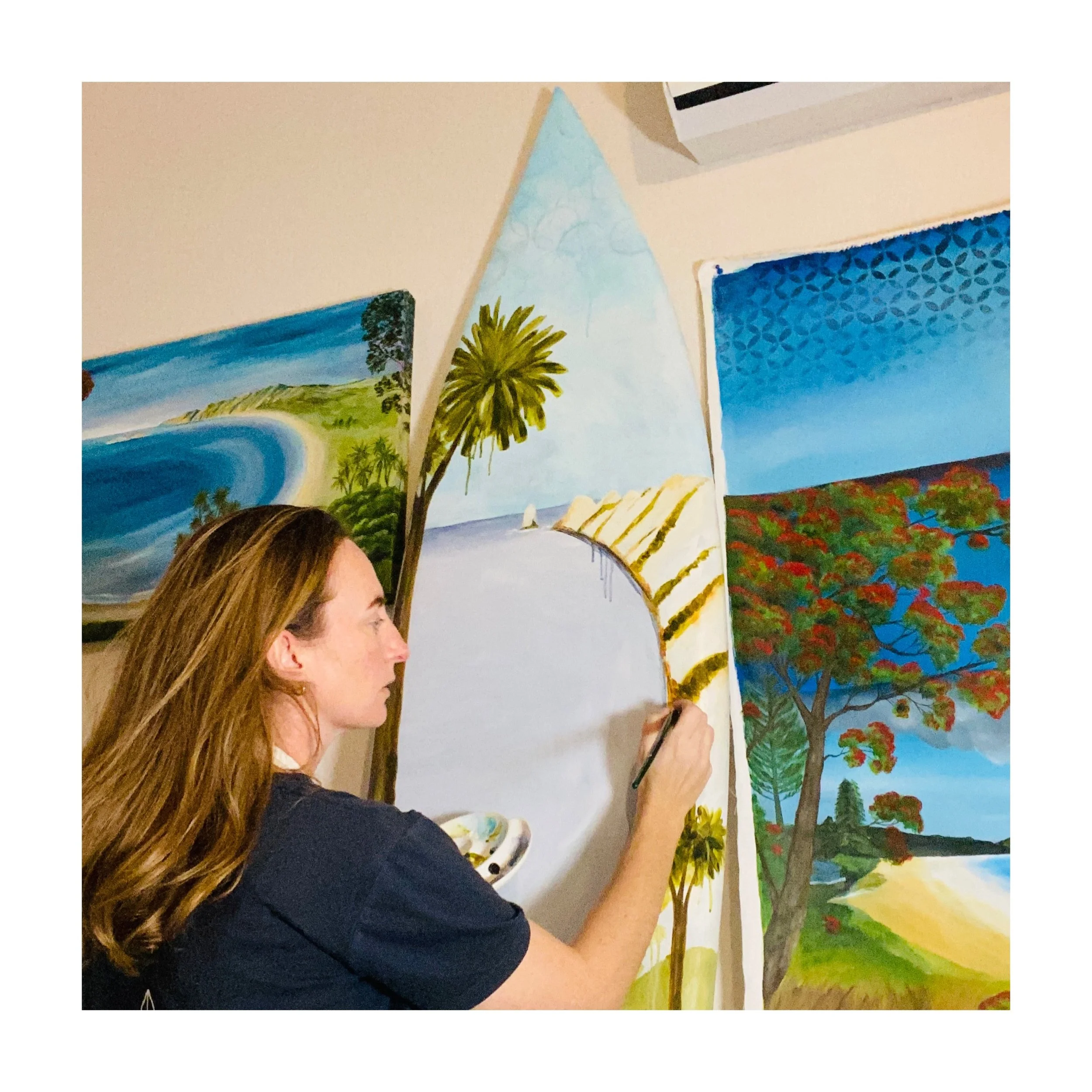 Edge of the East-Surfboard