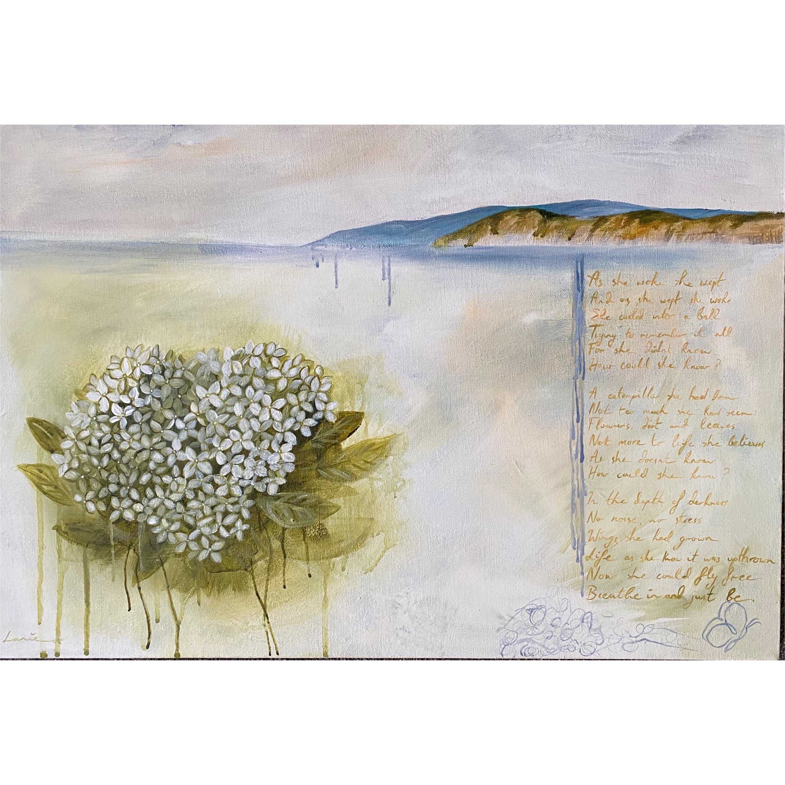 As she wept she woke