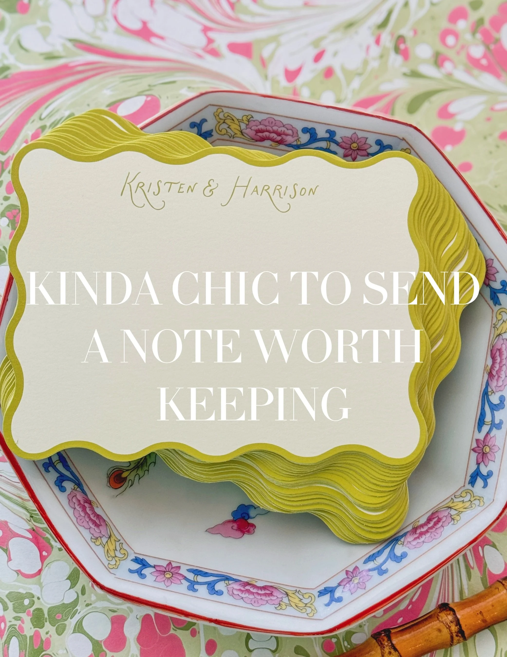 Our take on the KINDA CHIC trend! ✨💕✉️✍🏼🎉🎁