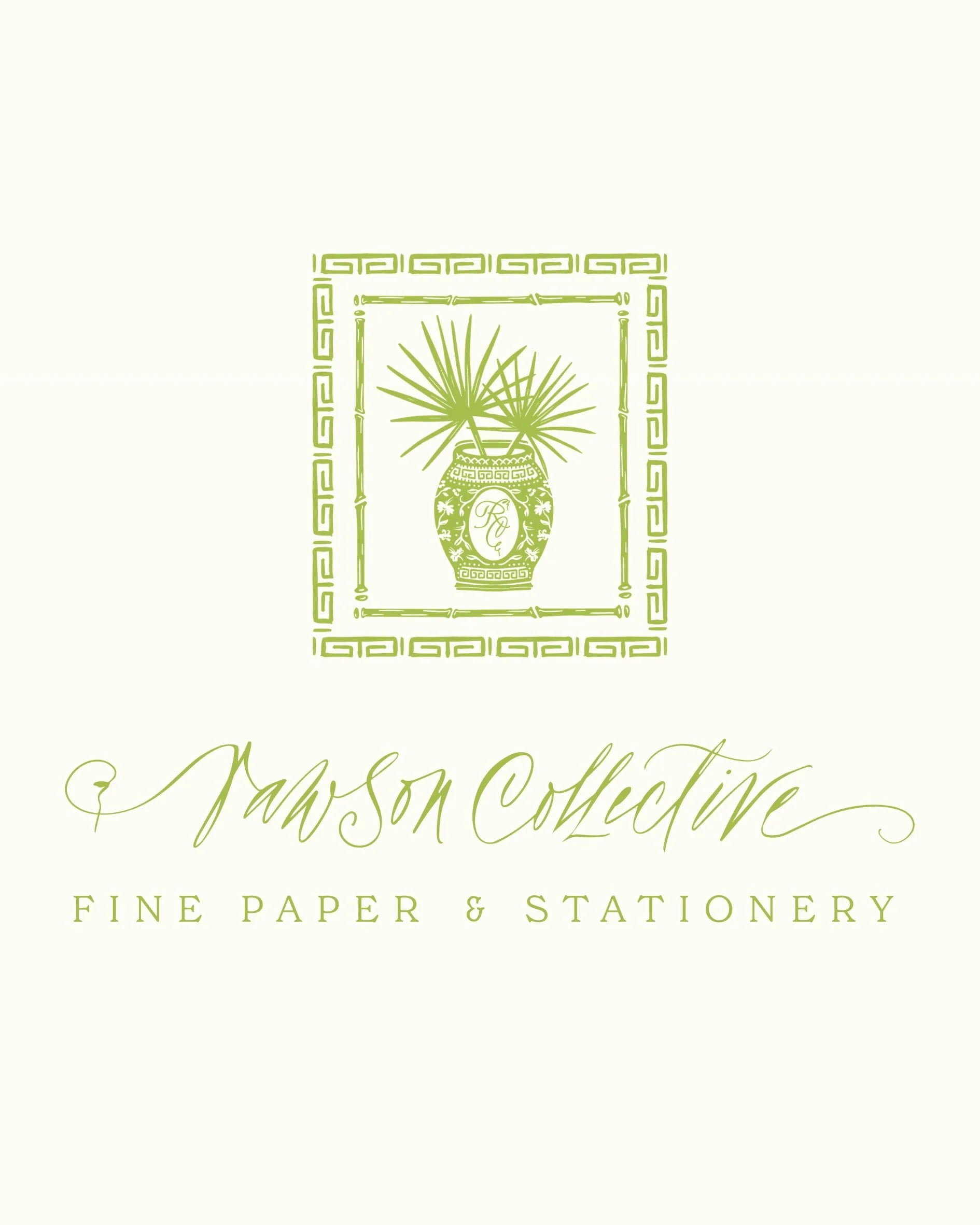 A botanically-fresh look for Rawson Collective! 

As we celebrate five years of RC, it felt like the perfect time for our branding to reflect the same thoughtfulness as the designs we create on paper.

The new direction is rooted in our love &amp; de