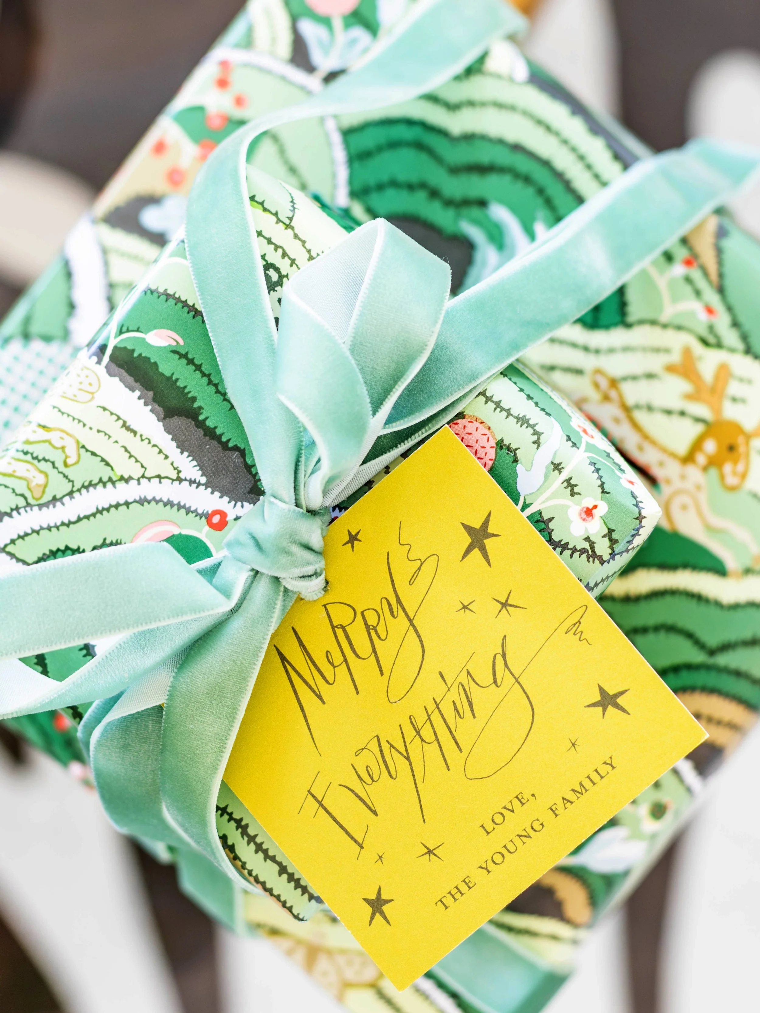 Comment TAGS for a direct link DMed to you! 

Hand-written calligraphy is something we deeply love, cherish, &amp; appreciate. These gift tags feature stunning calligraphy by @ihartvirginia -the perfect addition to your holiday wrapping ⭐️✨