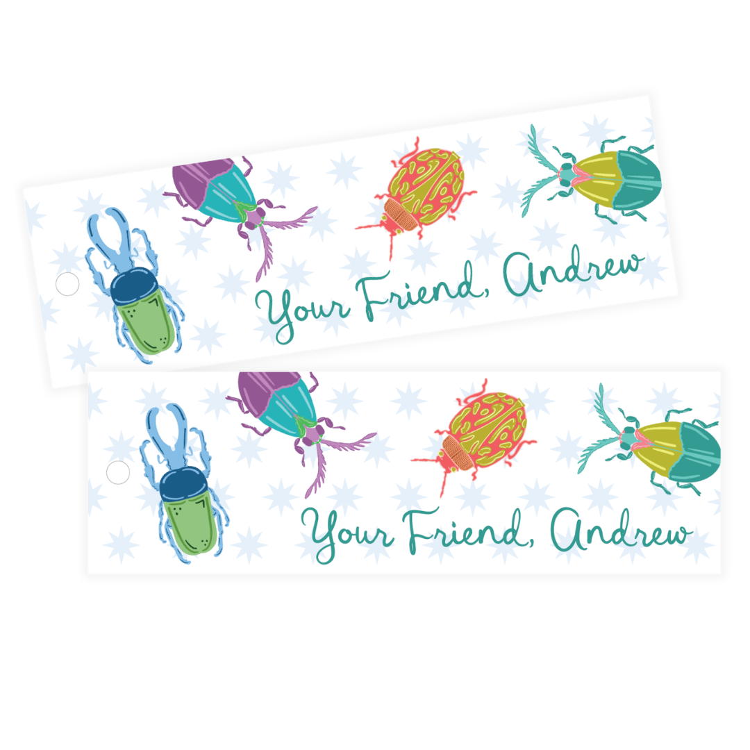 Buggin' Out Skinny Gift Tags