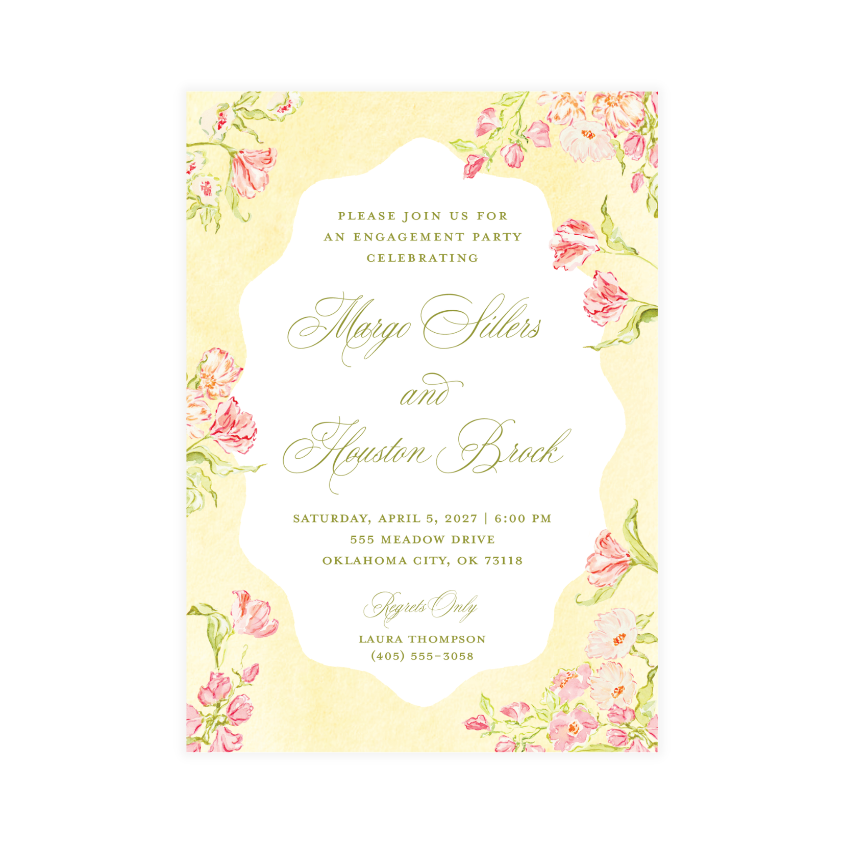 Orange White Modern Scalloped 30th Birthday Invitation (12).png