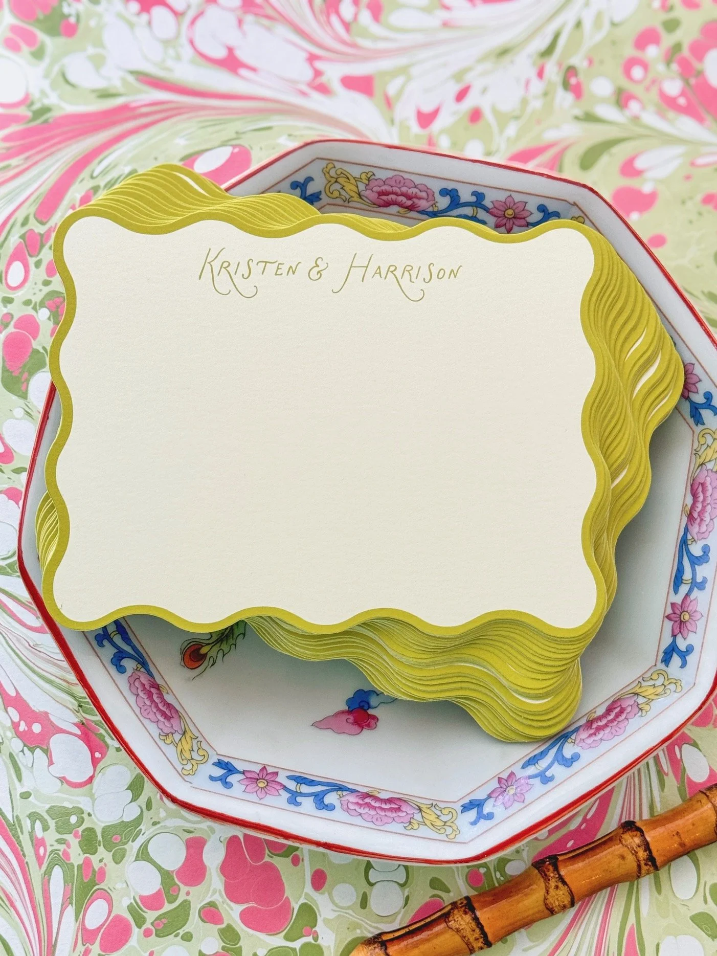 Petite Wavy Stationery