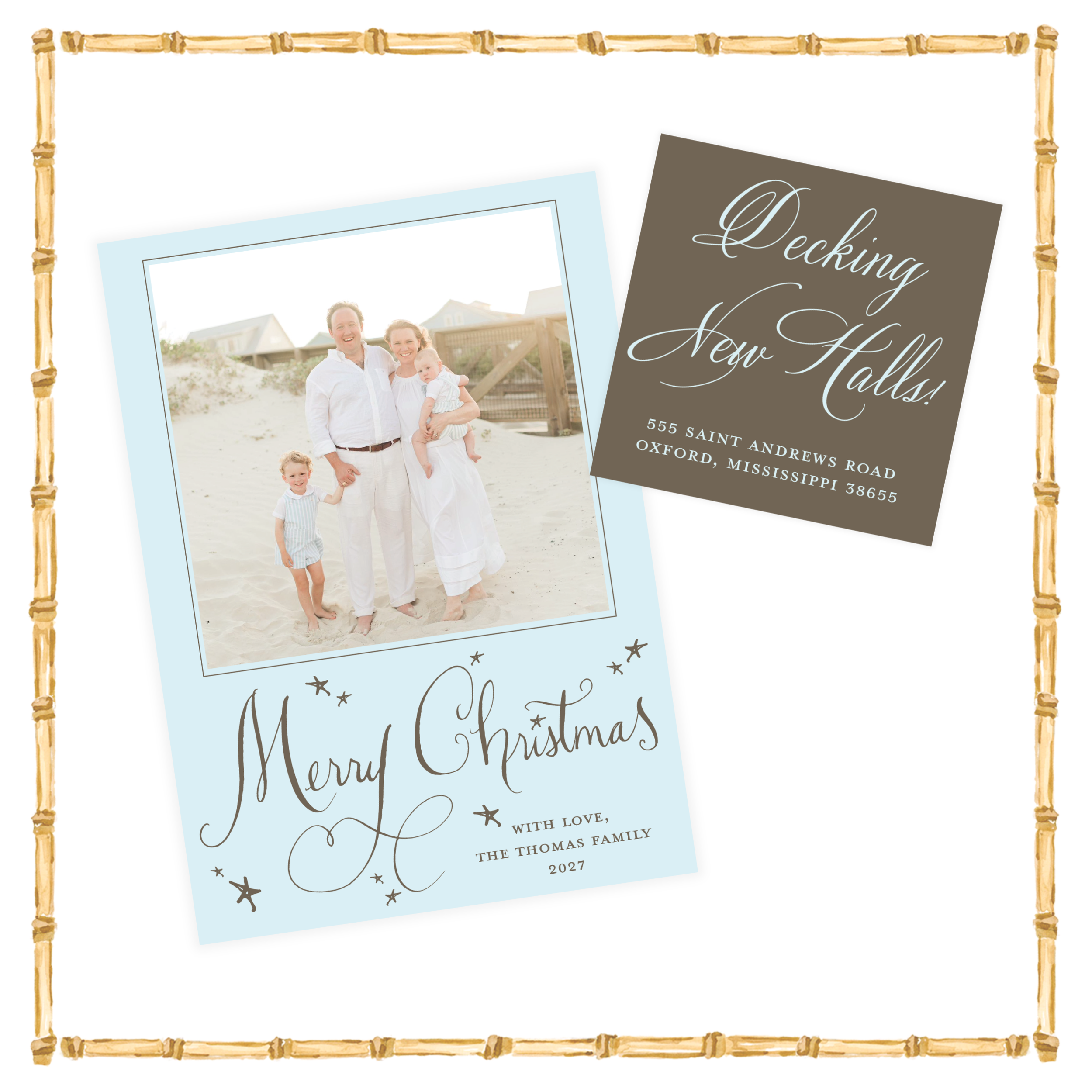 Announcement Insert Card