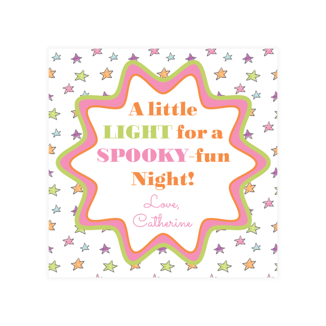 Light for a SPOOKY Night Gift Tags