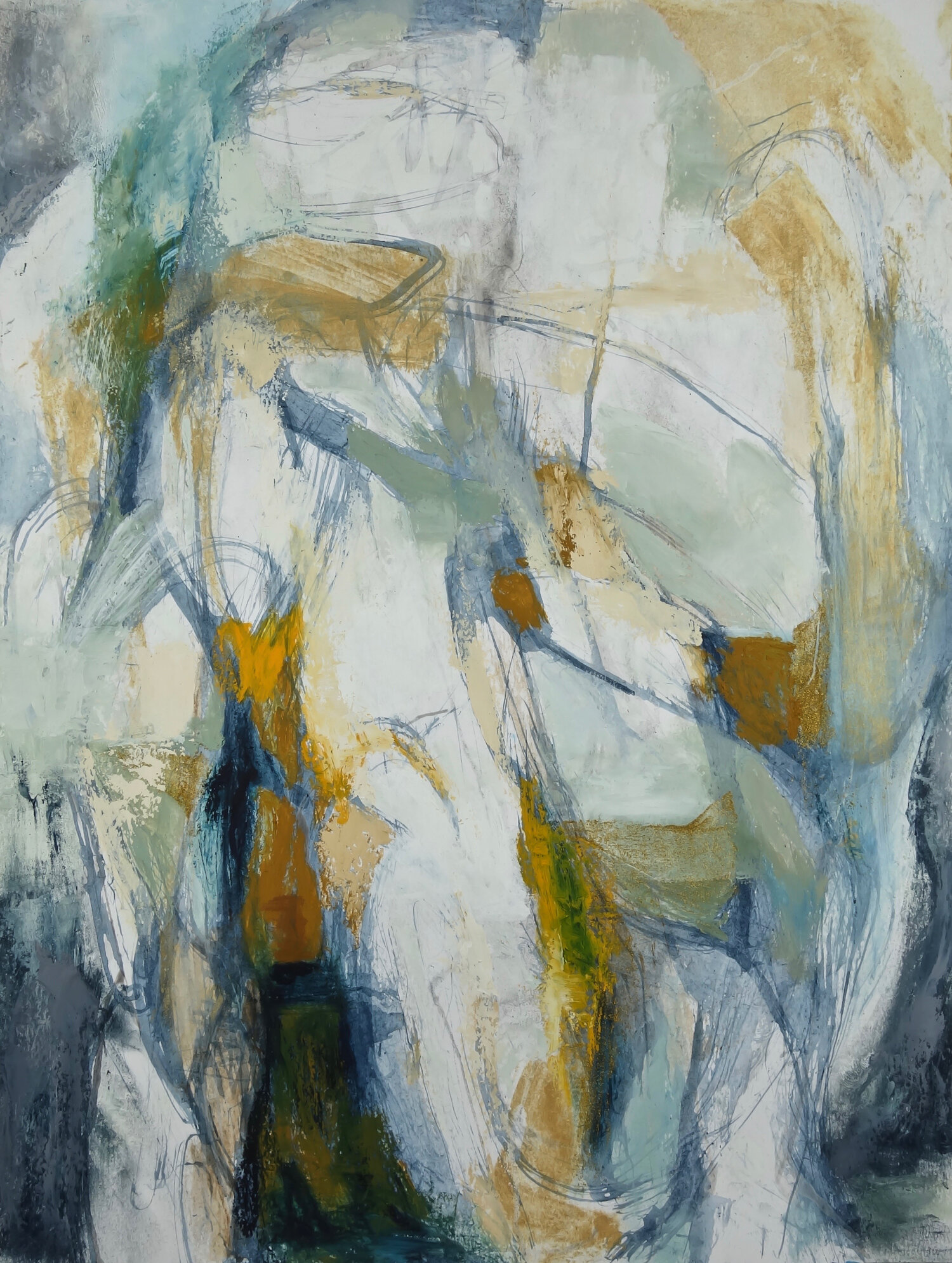 North Light
Oil, Mixed Media on Gessoed Paper
24" x 18"