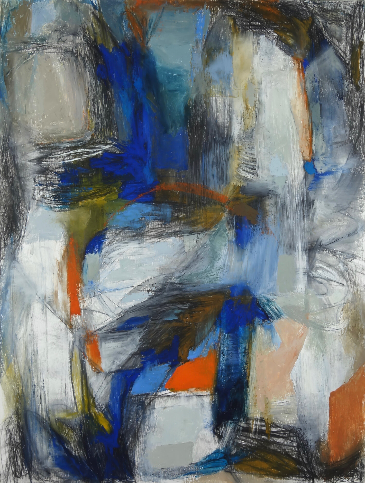North Light 7
Oil, Mixed Media on Gessoed Paper
24" x 18"