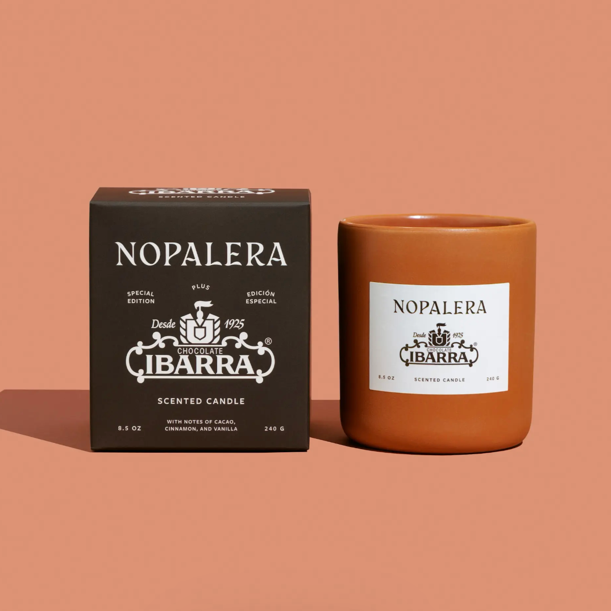 Nopalera Chocolate Ibarra Candle - Limited Edition