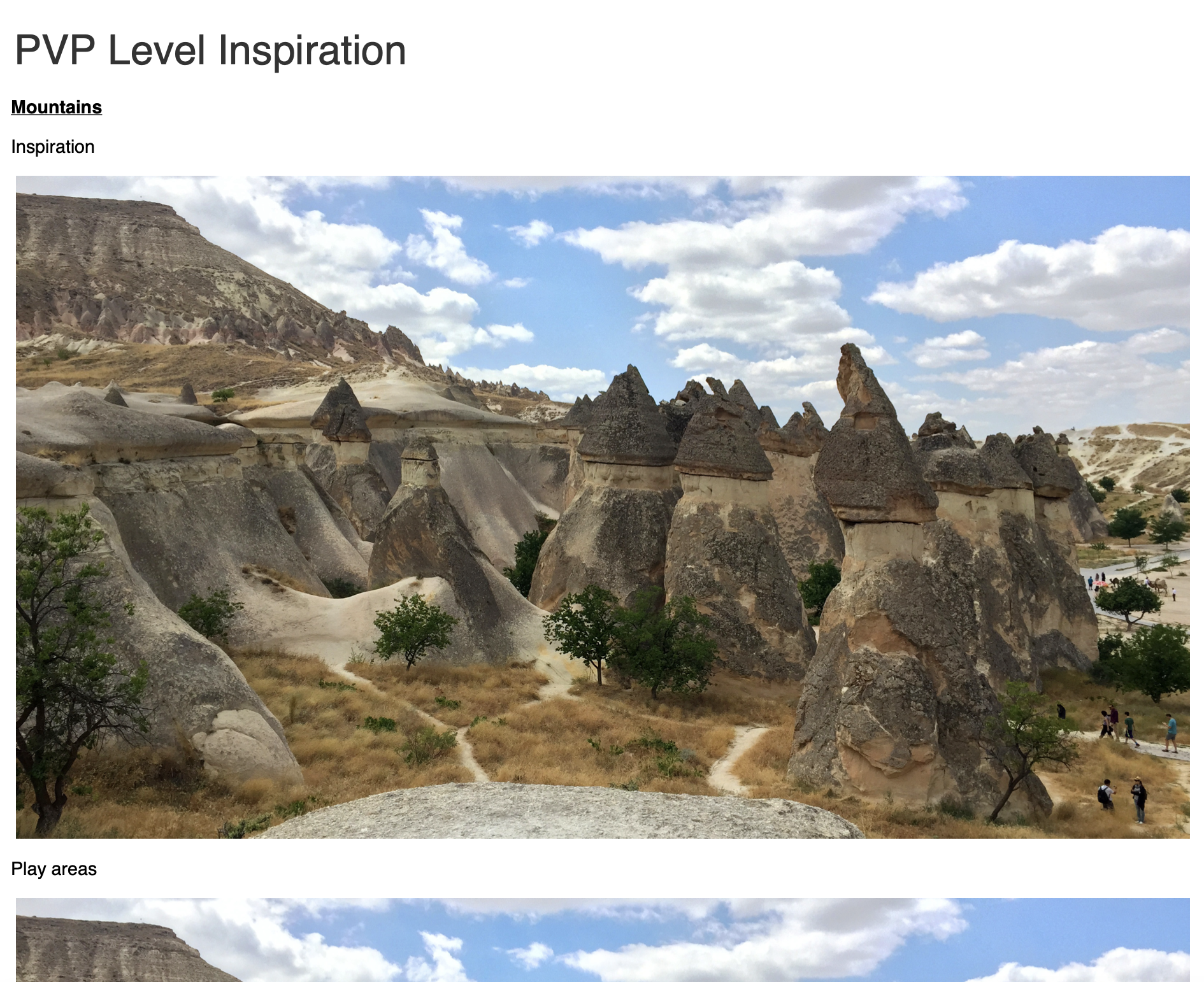 PvP Level Real World Inspiration