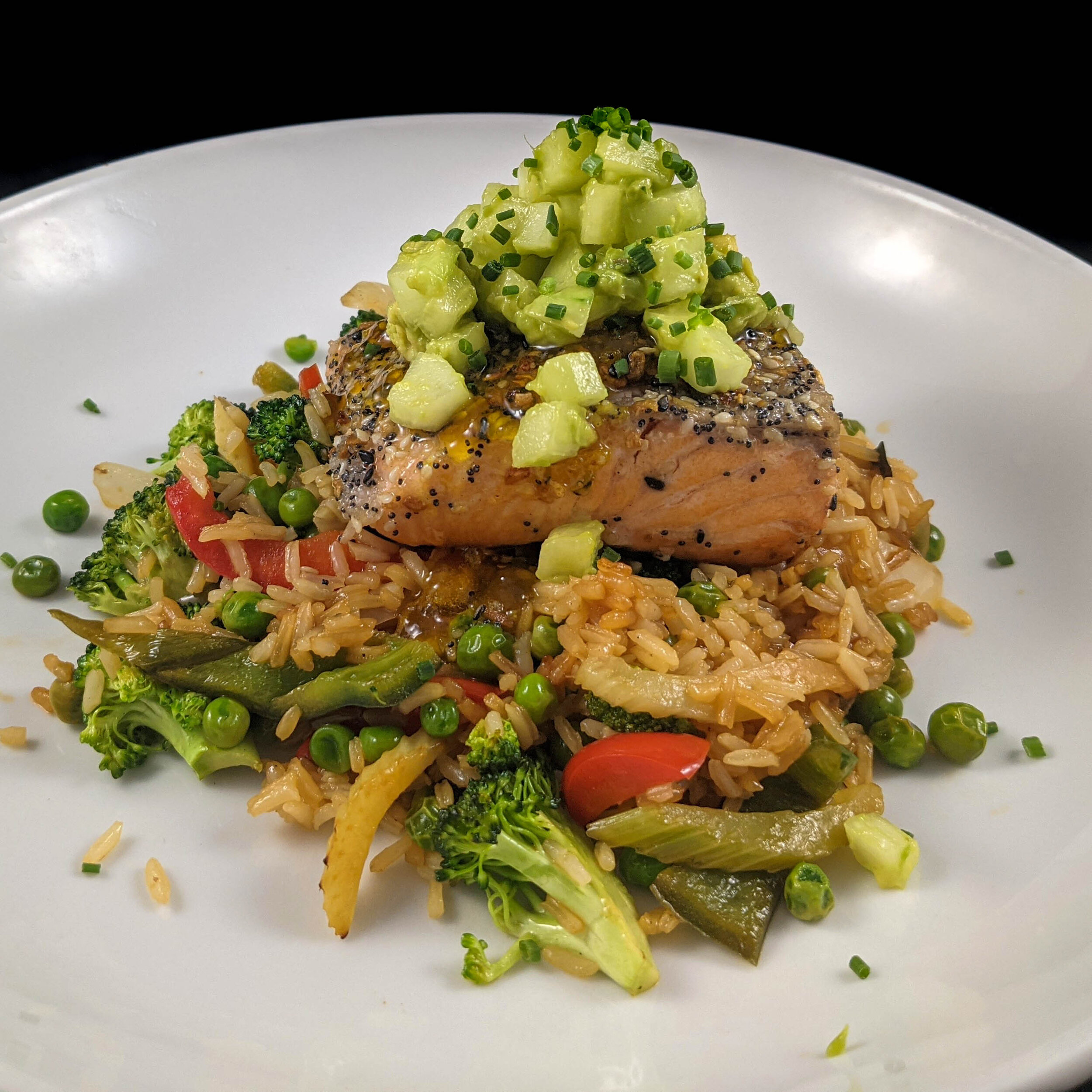 Everything Crusted Salmon