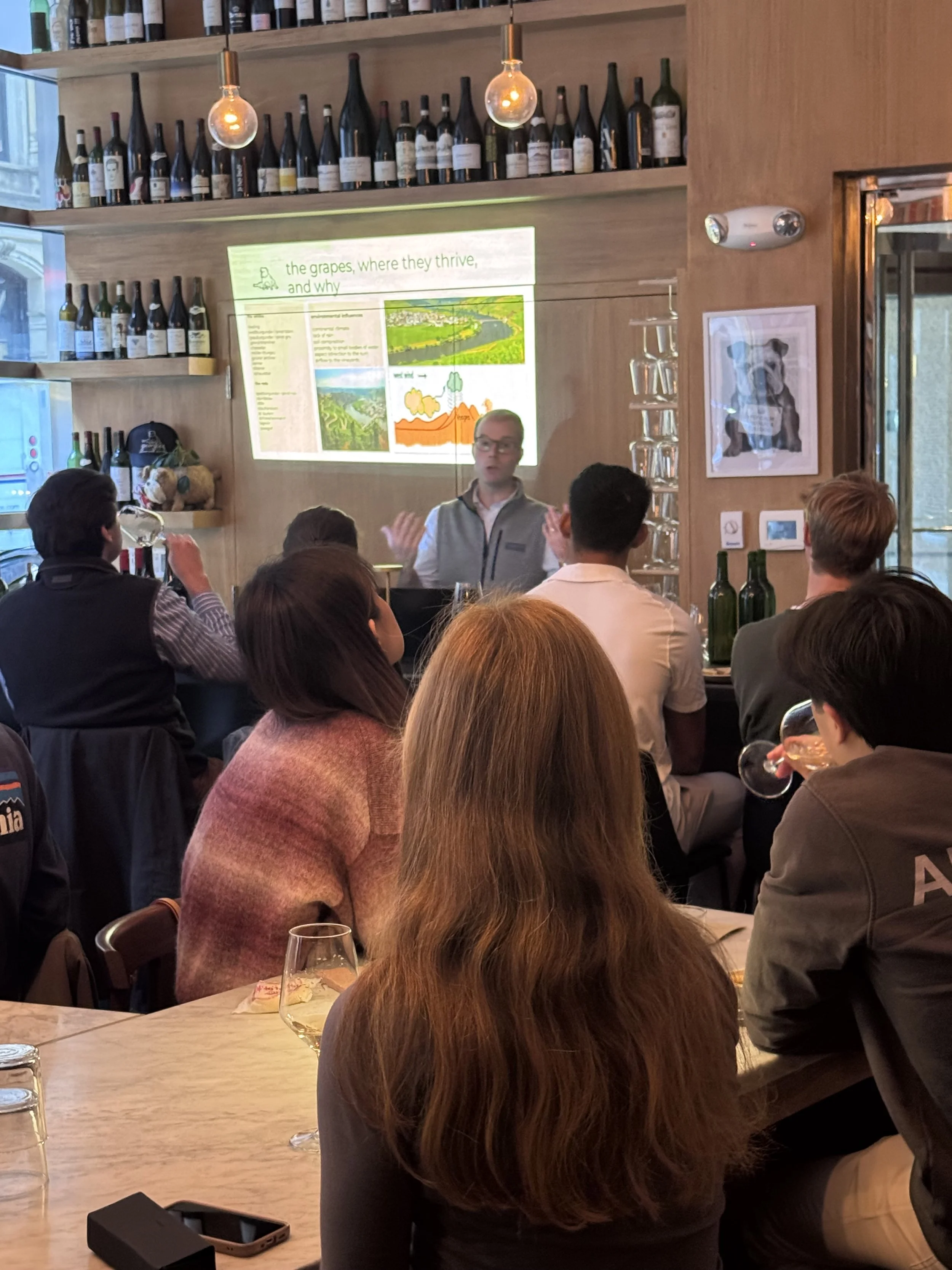 flight club wine class