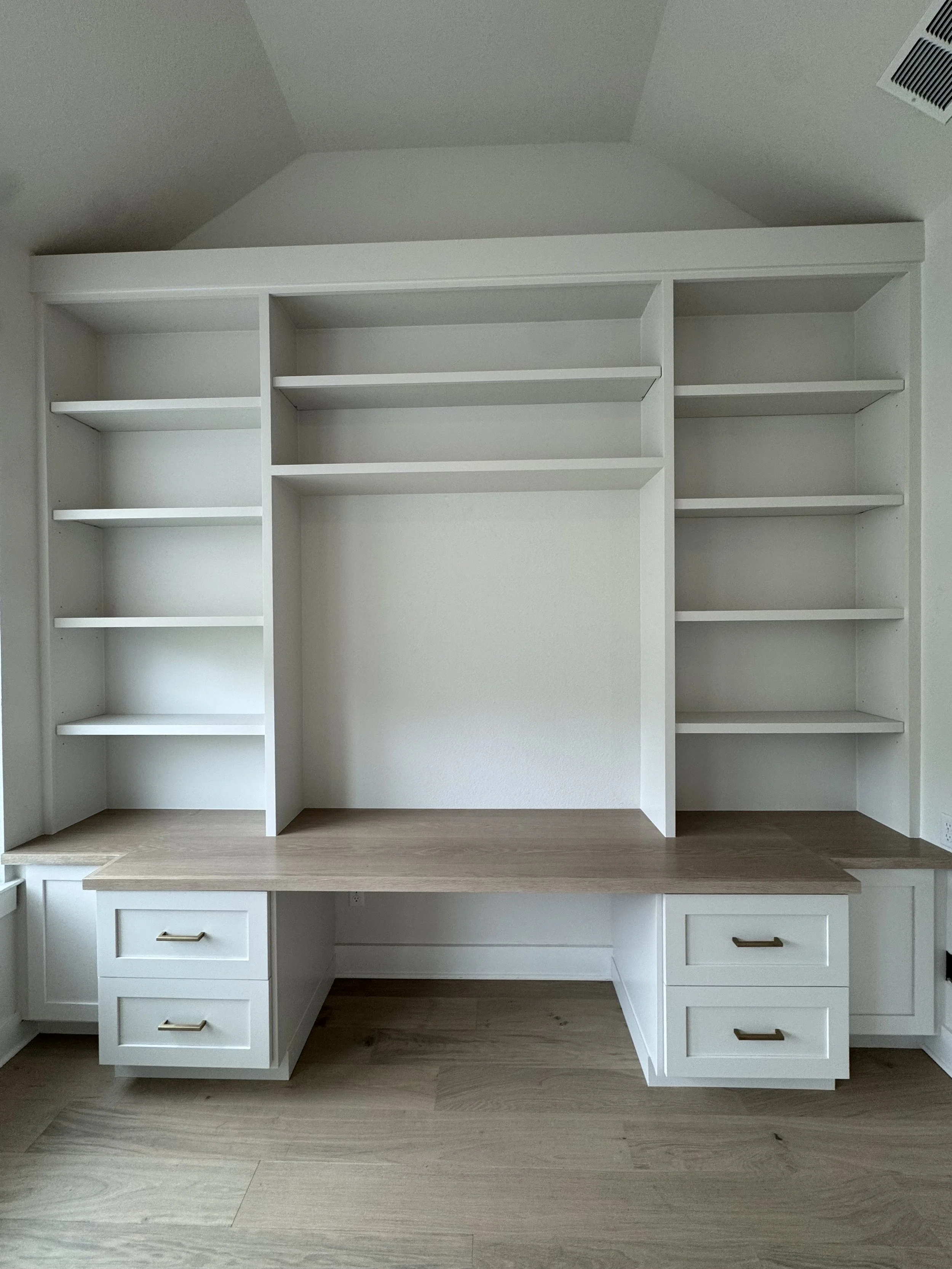 Custom Built-In Desk