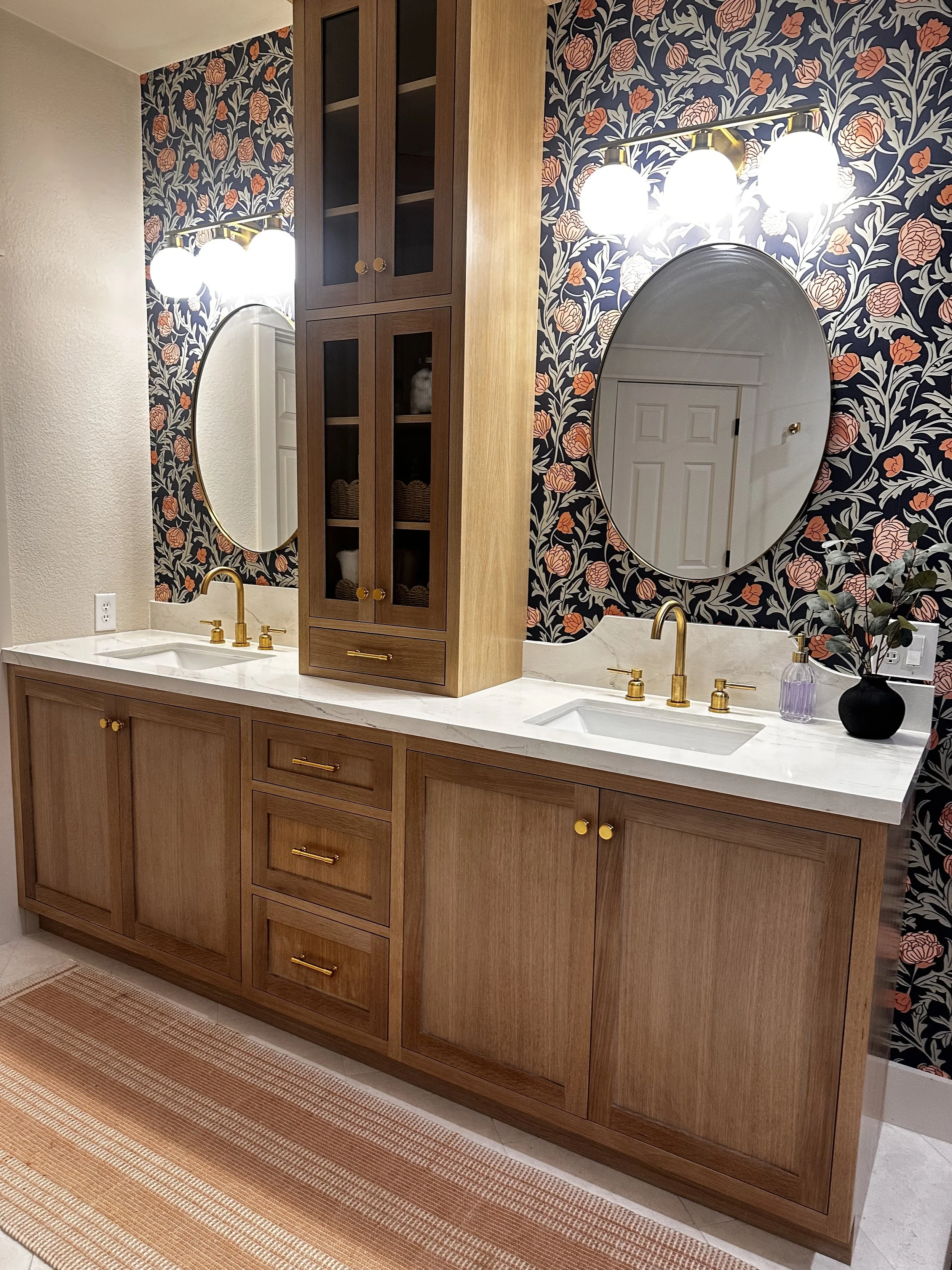 Custom Bathroom Cabinetry 