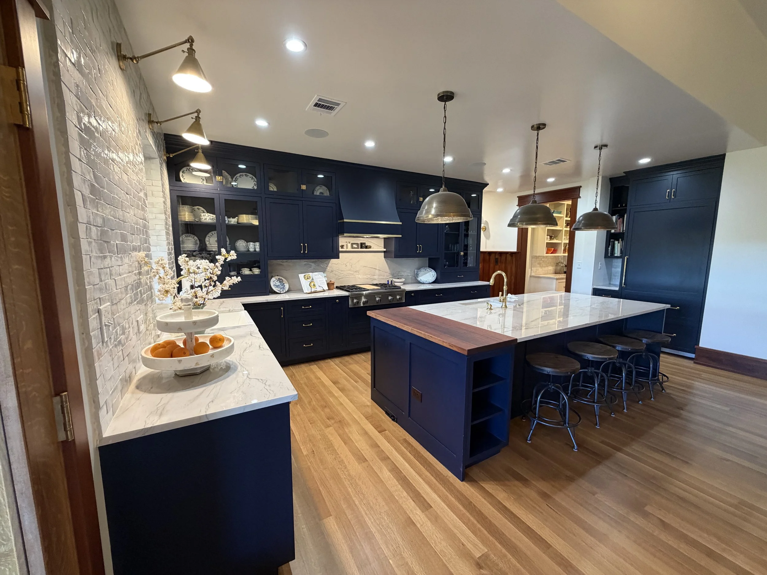 Custom Inset Shaker Kitchen Cabinetry
