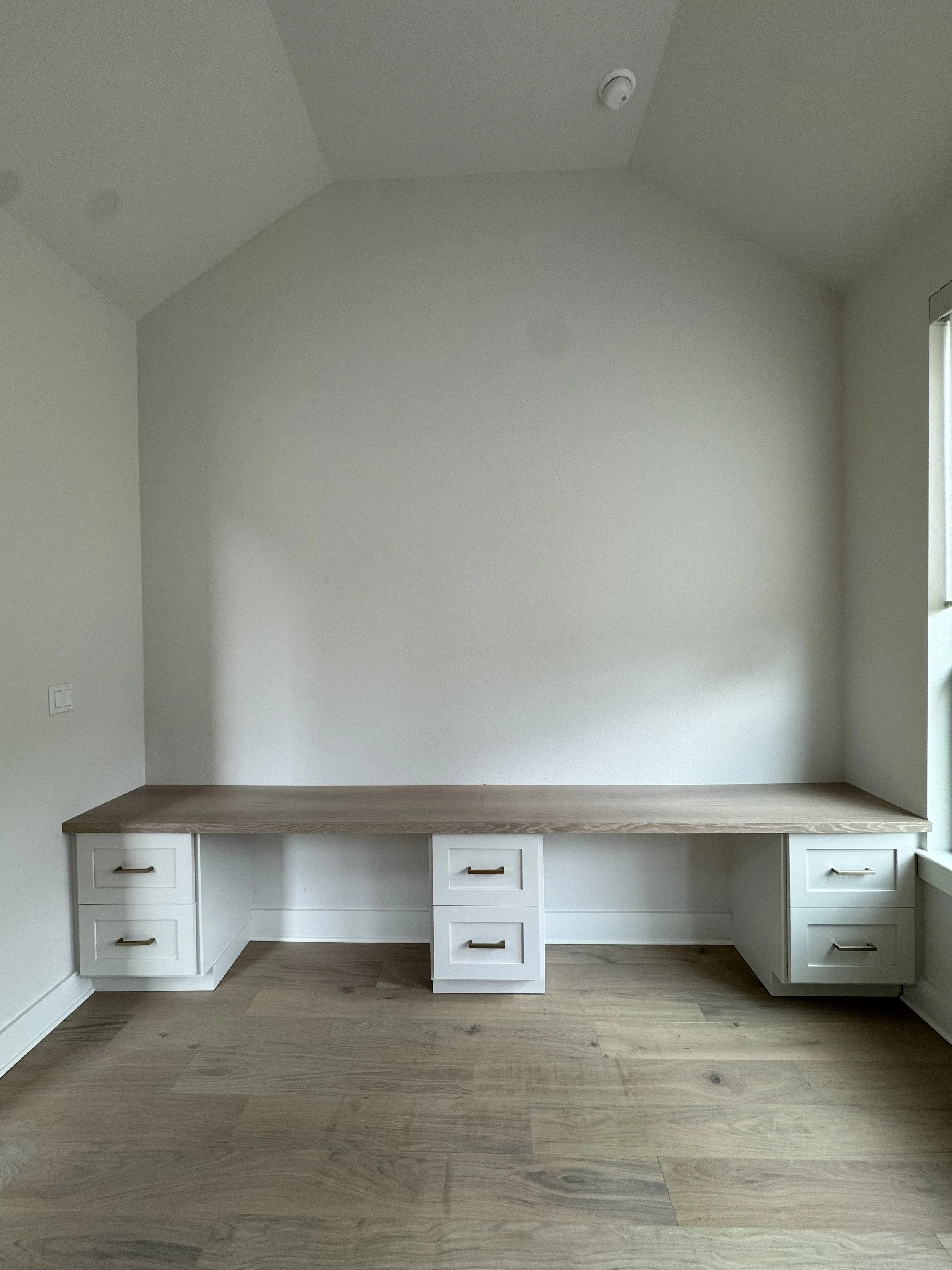 Custom Built-In Desk