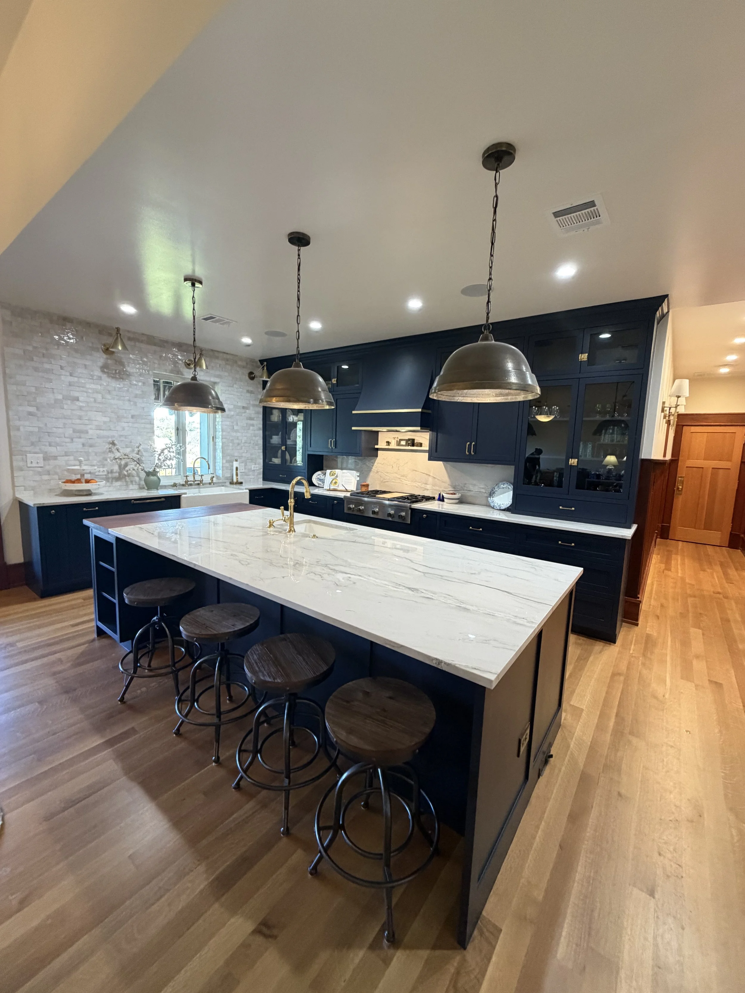 Custom Inset Kitchen Cabinetry